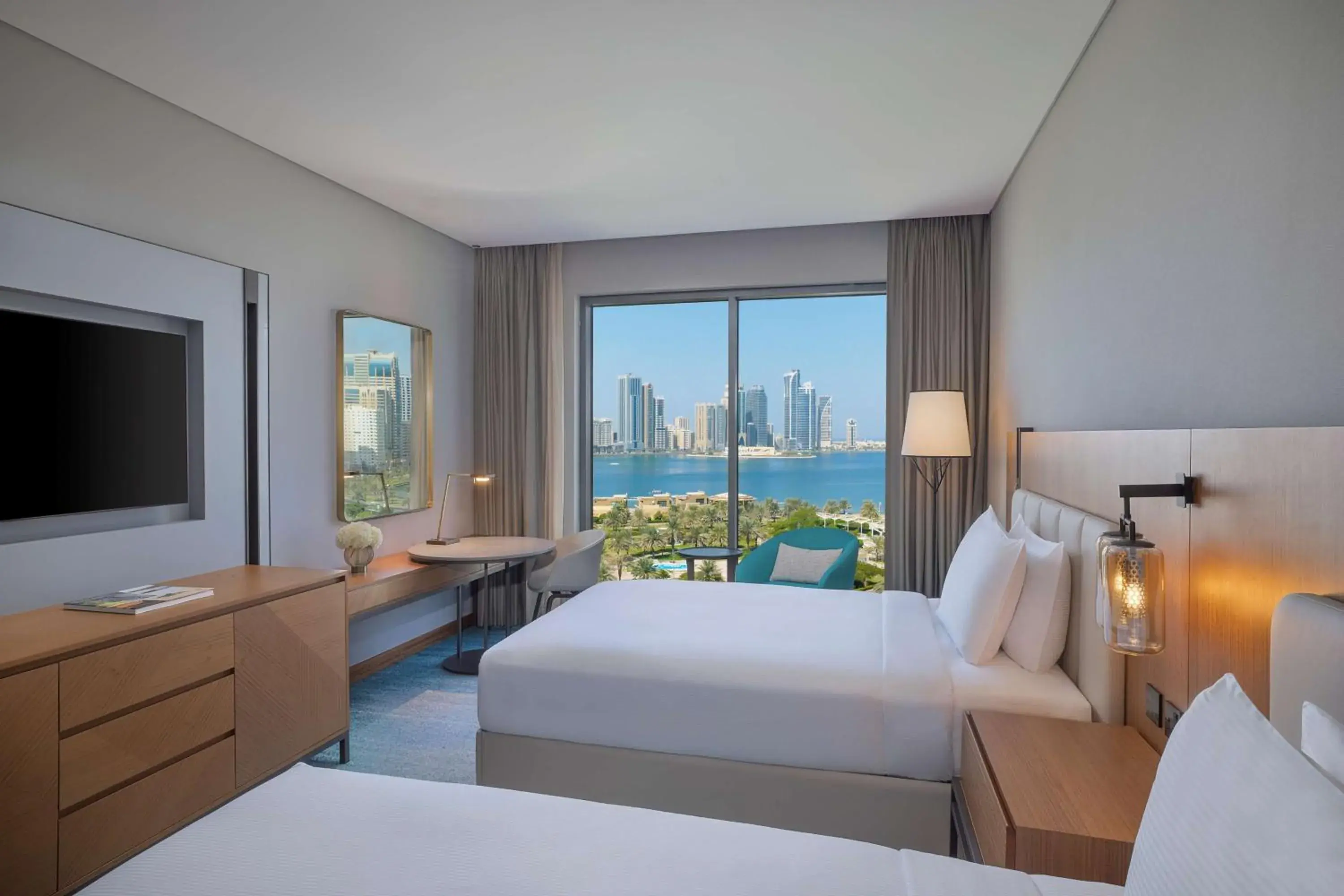 Family Connecting Two Bedroom Apartment in DoubleTree by Hilton Sharjah Waterfront Hotel And Residences Family Connecting Two Bedroom Apartment in DoubleTree by Hilton Sharjah Waterfront Hotel And Residences