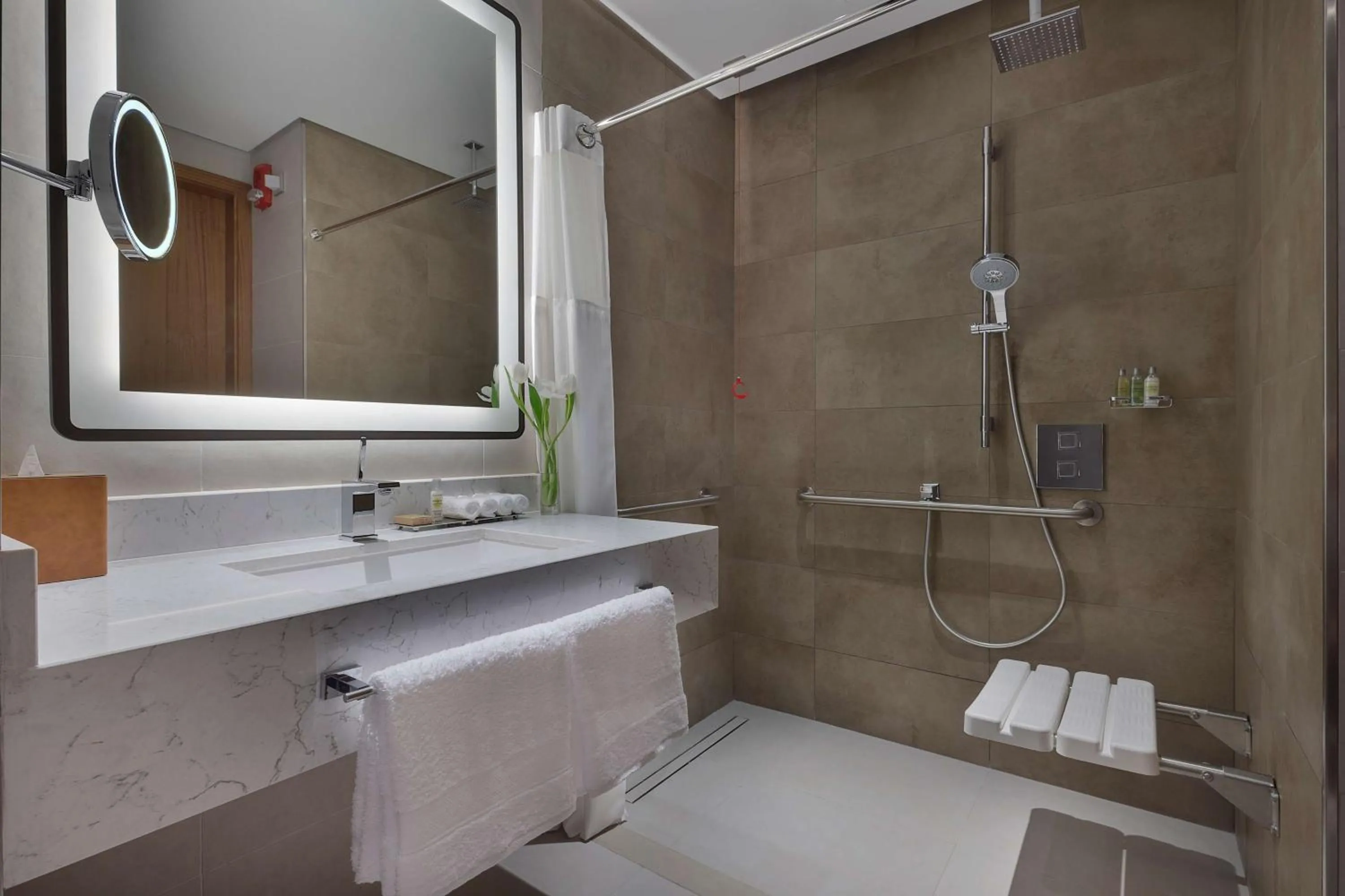 Bathroom in DoubleTree by Hilton Sharjah Waterfront Hotel And Residences
