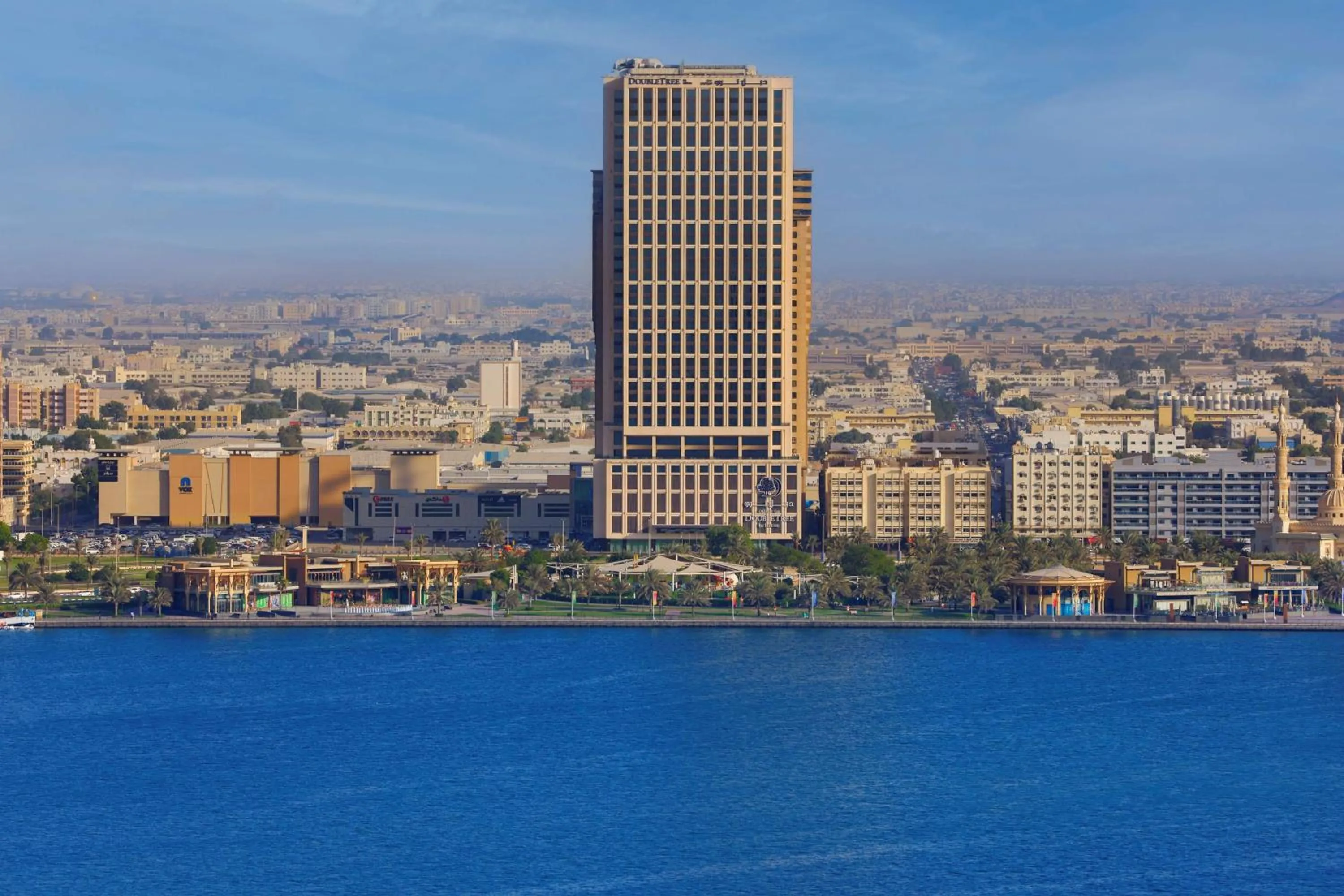 Property building in DoubleTree by Hilton Sharjah Waterfront Hotel And Residences