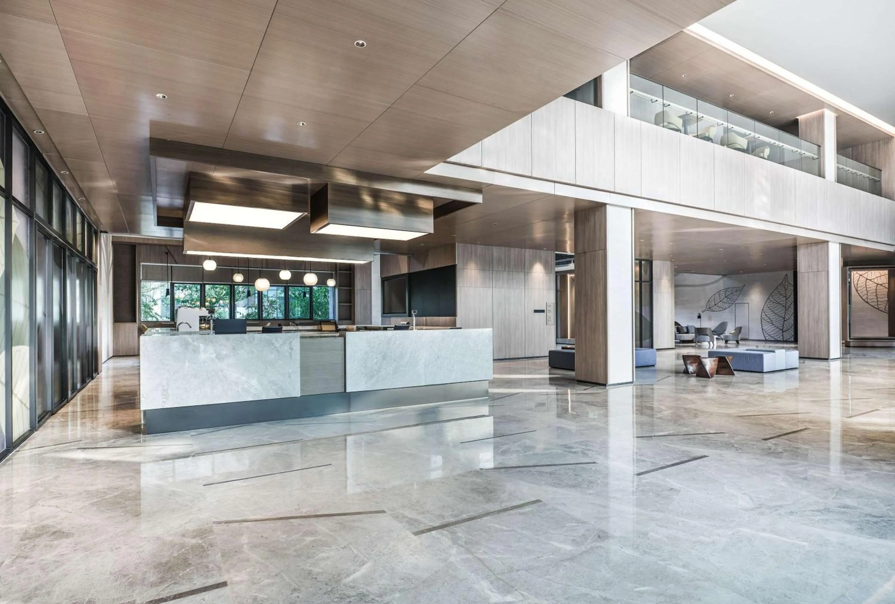 Lobby or reception in Hyatt Place Beijing Shiyuan