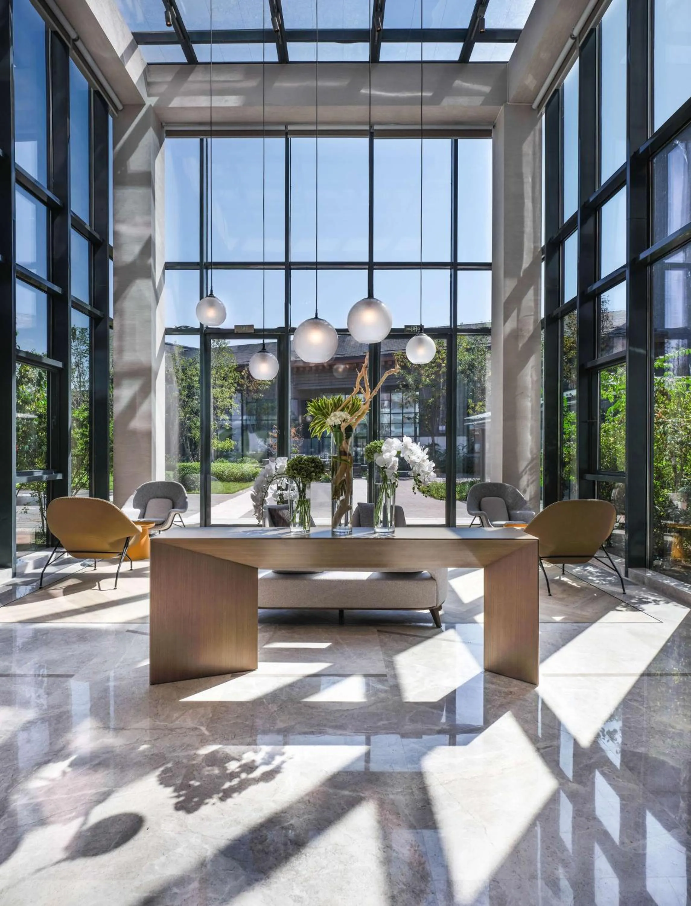 Lobby or reception in Hyatt Place Beijing Shiyuan