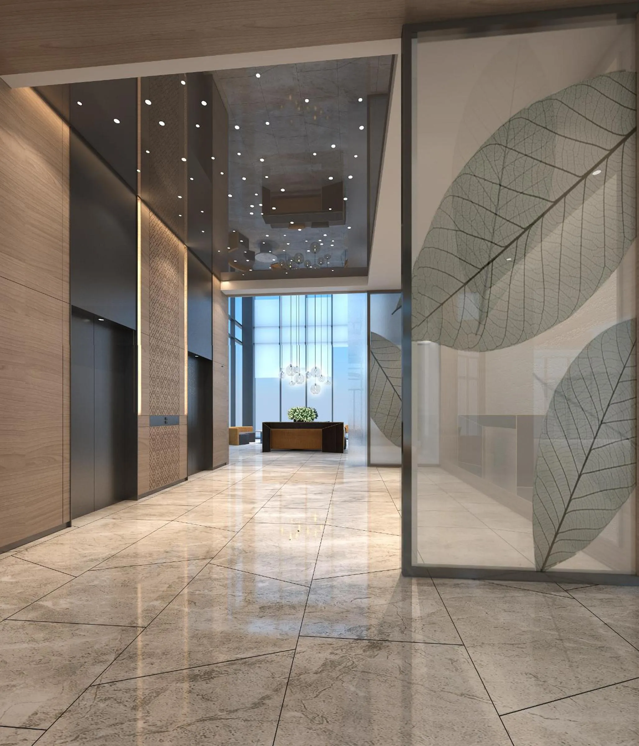Lobby or reception in Hyatt Place Beijing Shiyuan