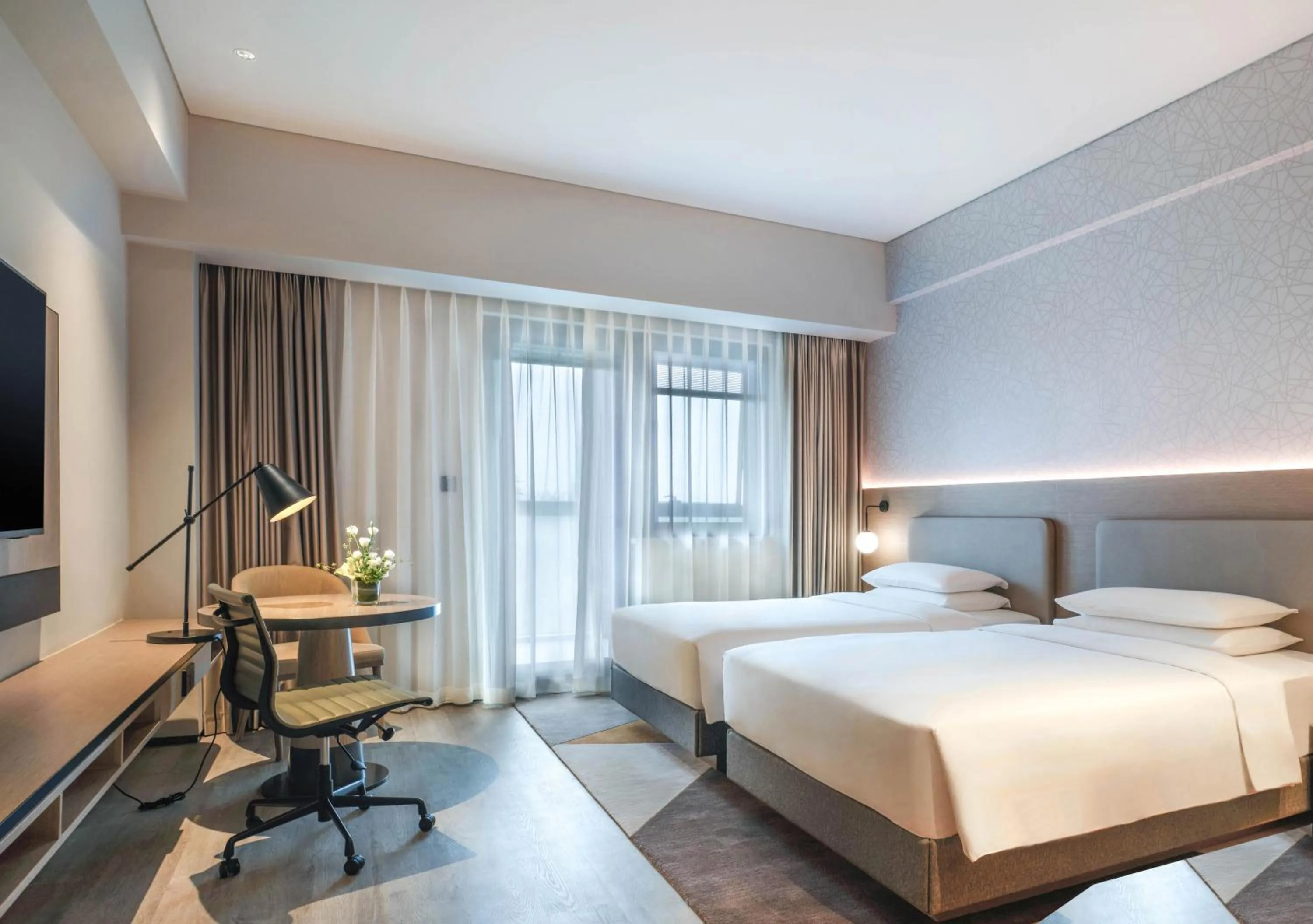 Bedroom in Hyatt Place Beijing Shiyuan