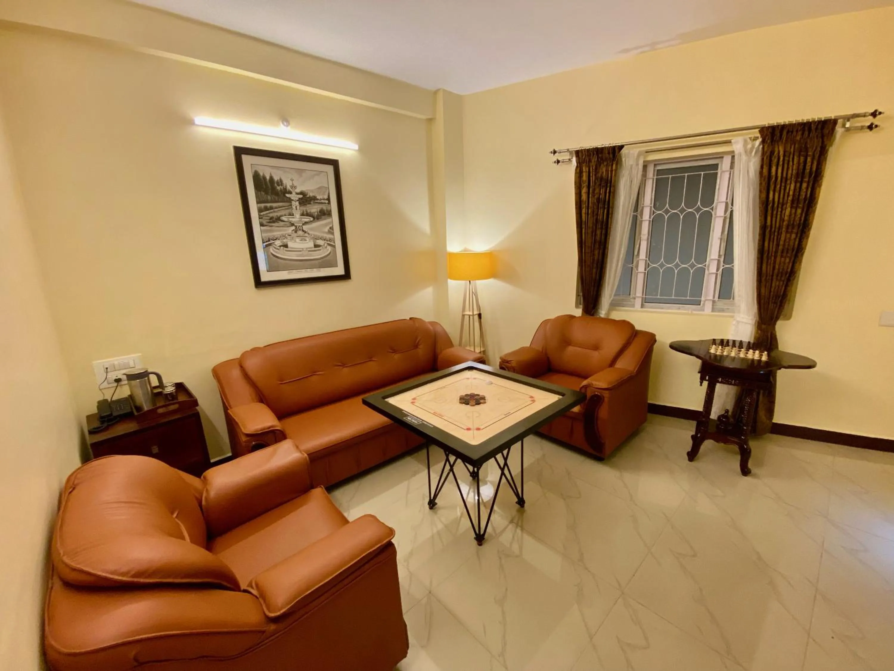 Living room in Aakash Rooms and Cottages,