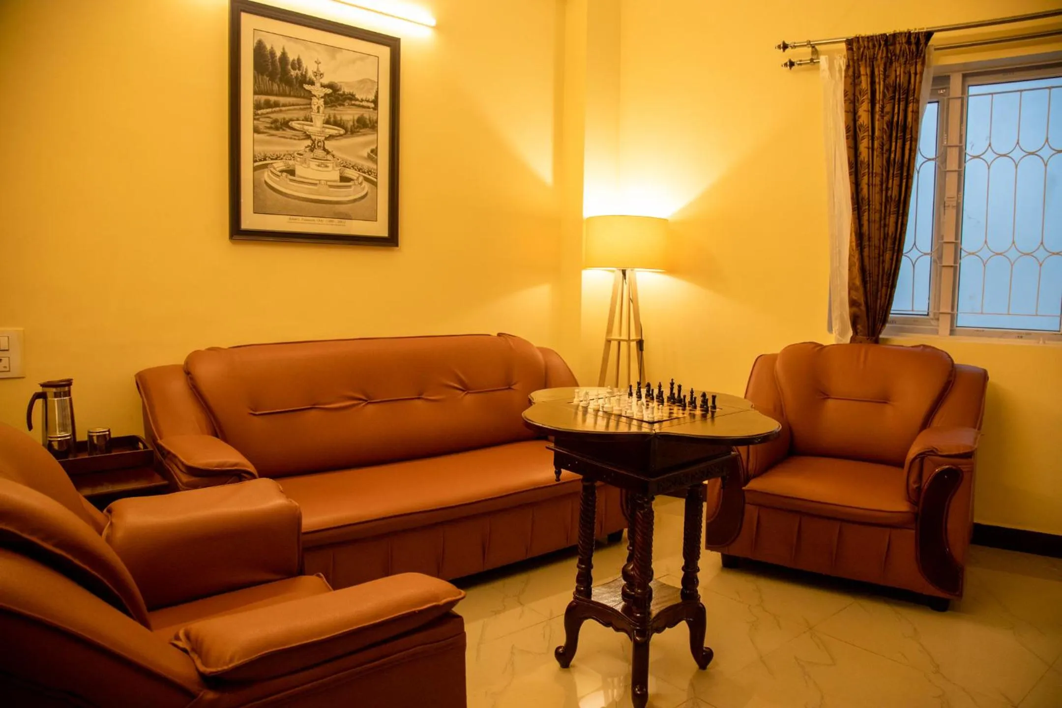 Living room in Aakash Rooms and Cottages,