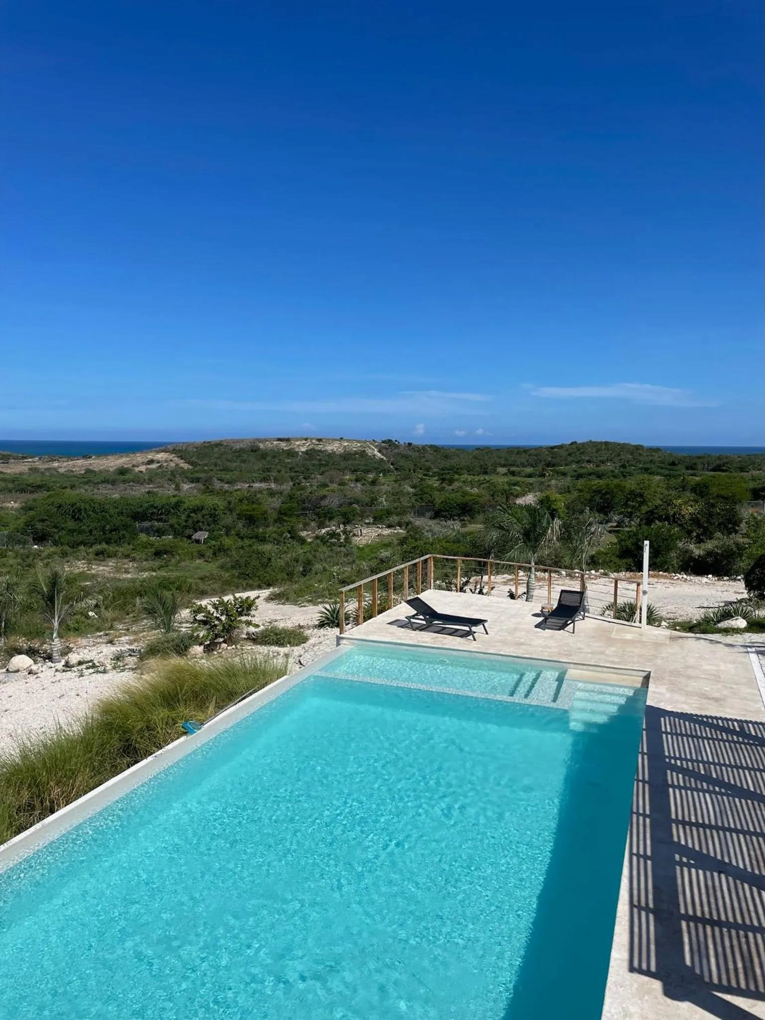 Pool view in Altos de la Caobita