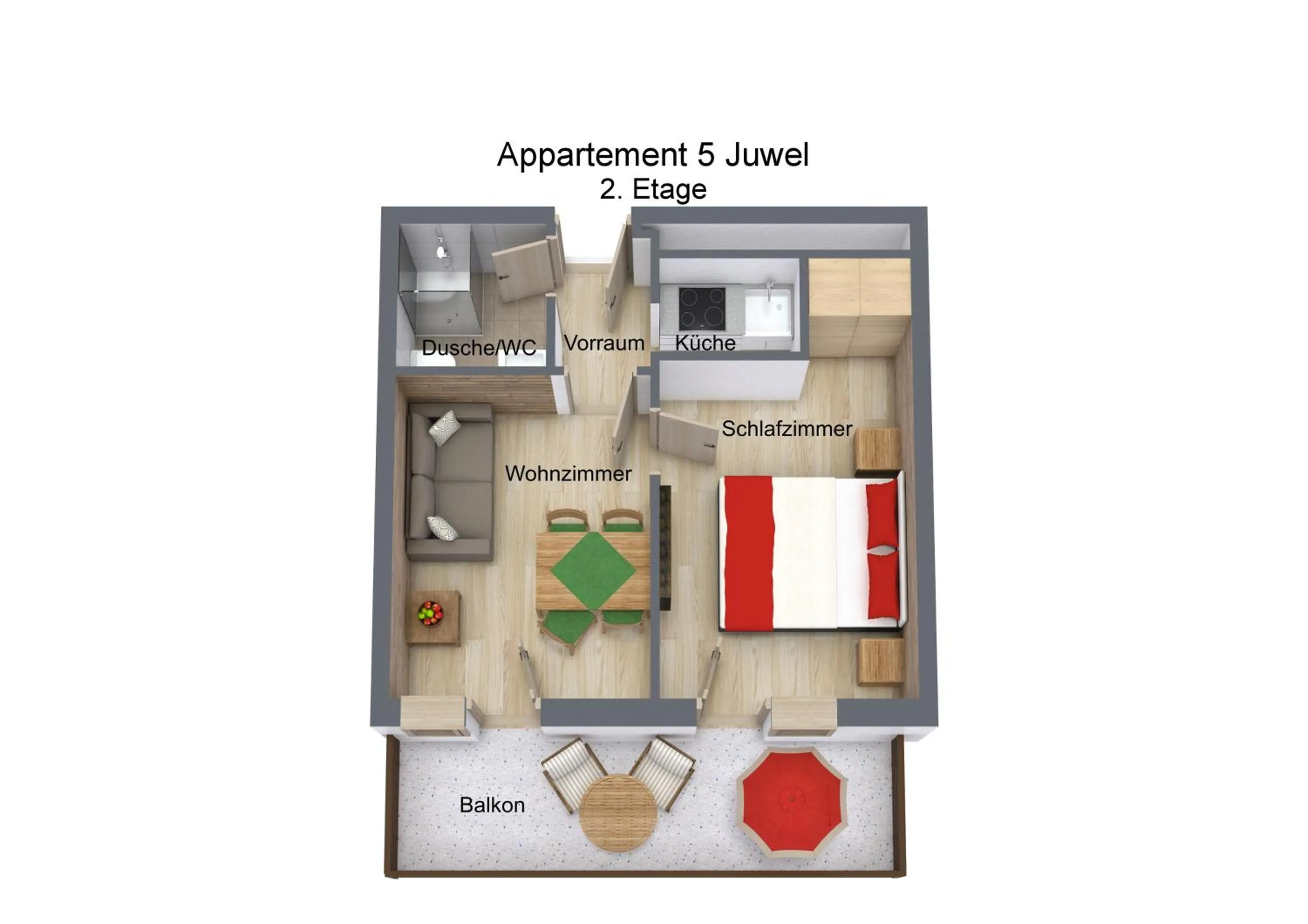 Photo of the whole room in Angerer Alpine Suiten und Familienappartements Tirol