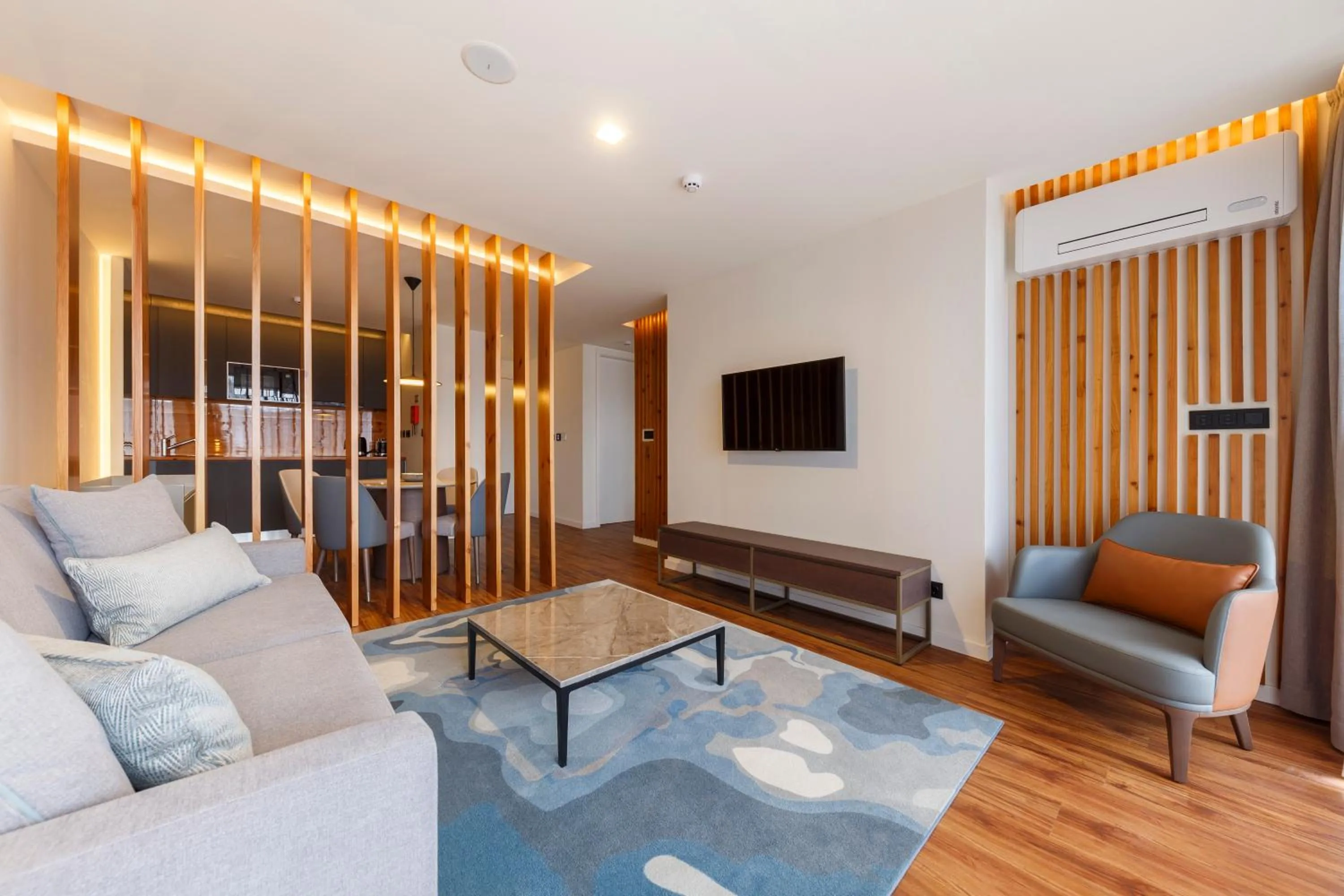 Living room in The Shipyard - Angra