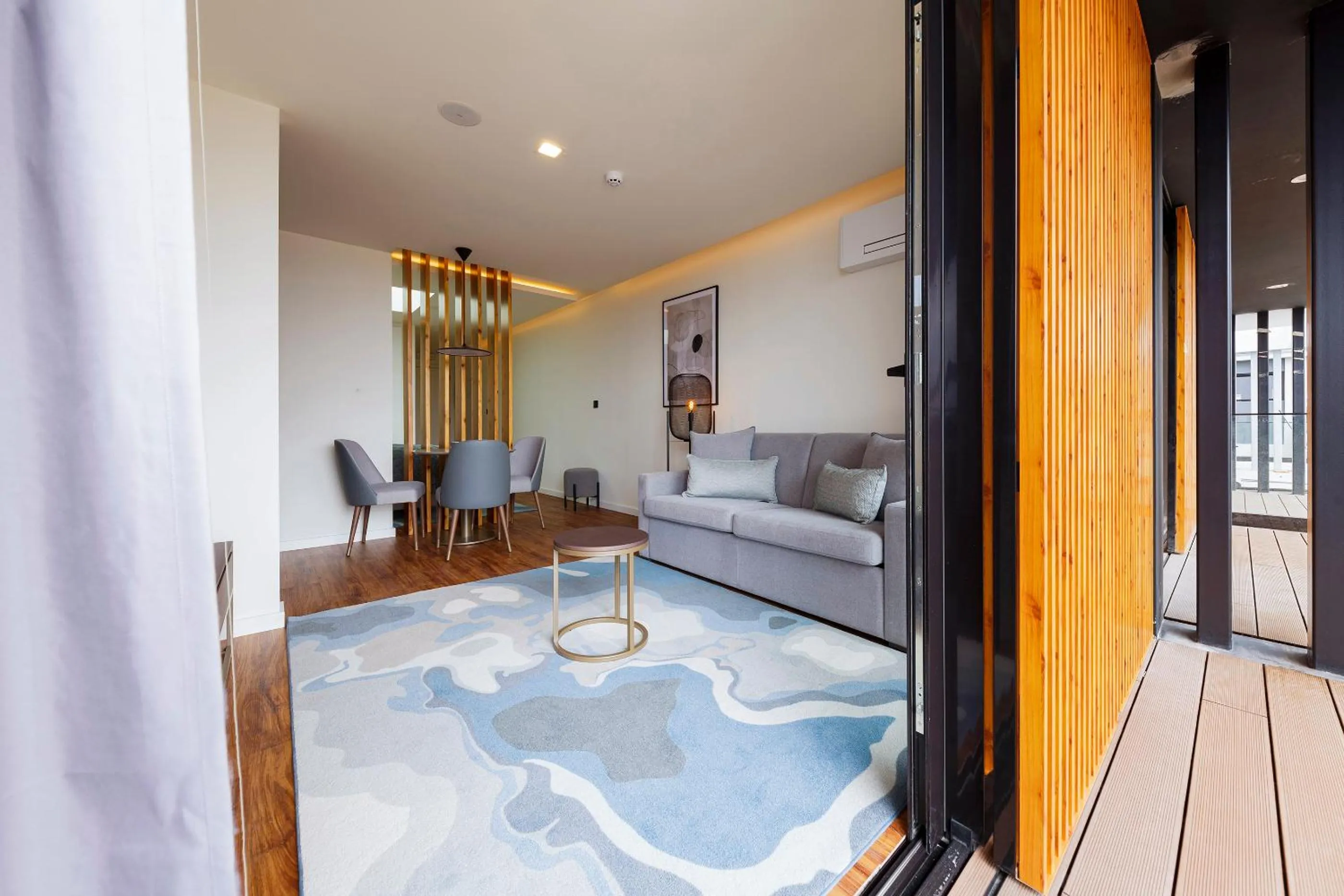 Living room in The Shipyard - Angra