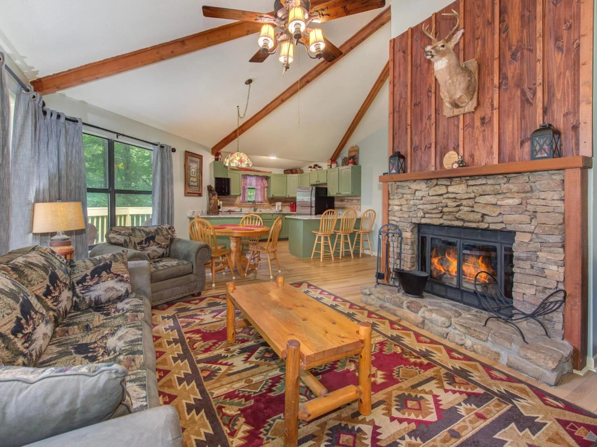 Living room in Mountain Memories