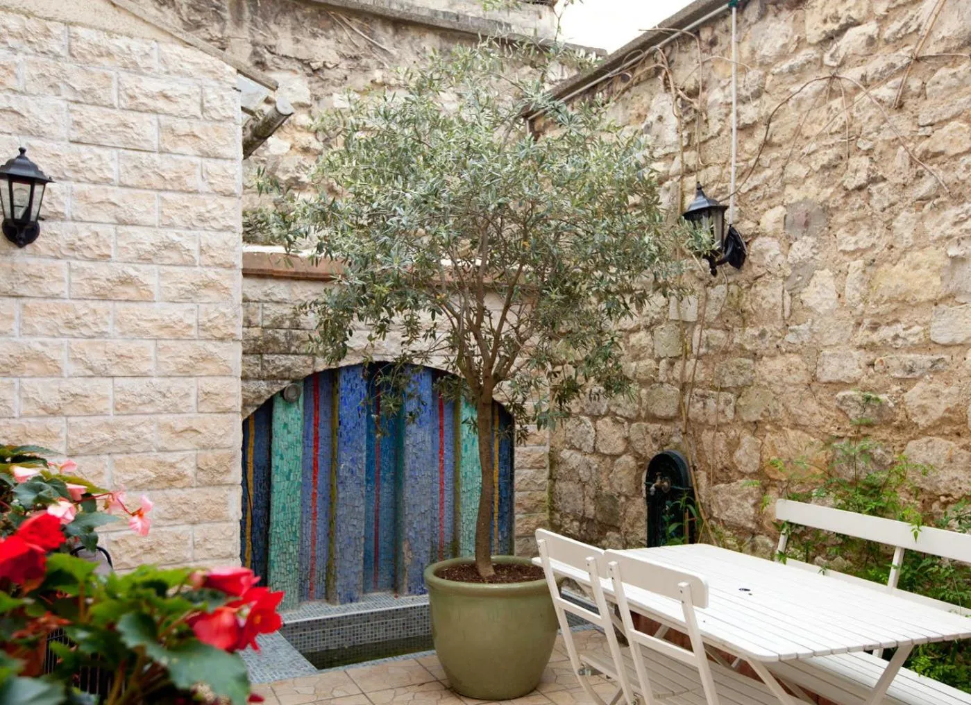 Balcony/Terrace in Hôtel du Parc