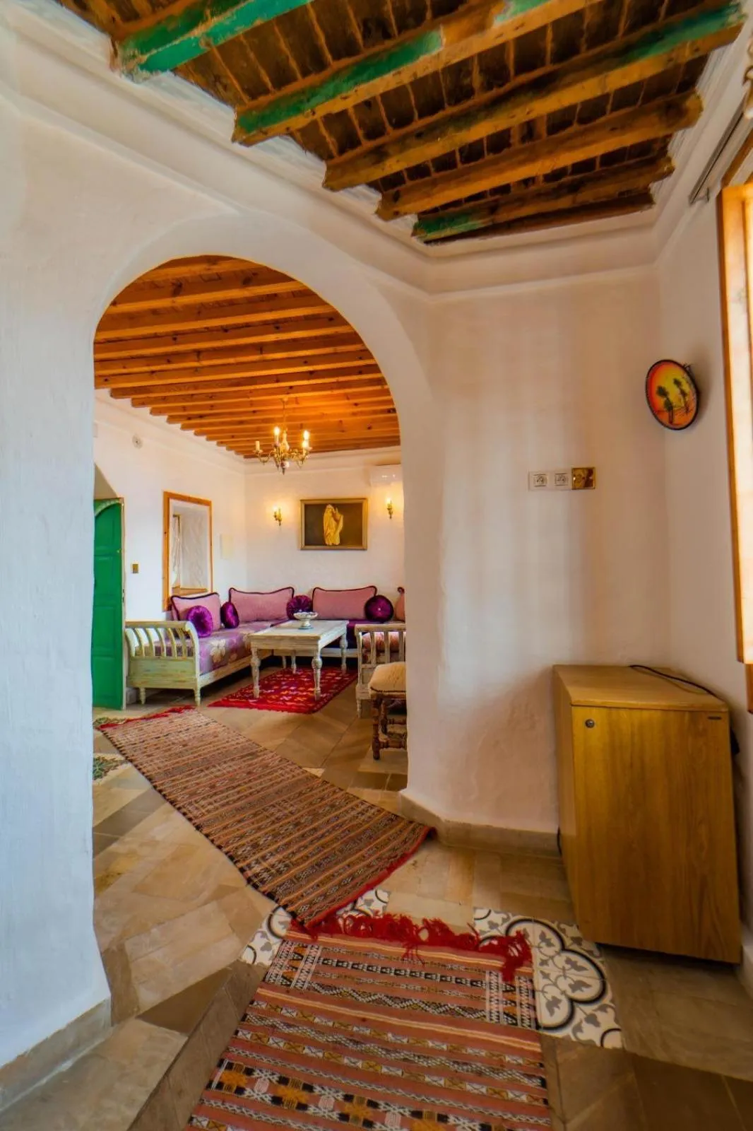 Bed in RIAD LA SANTA