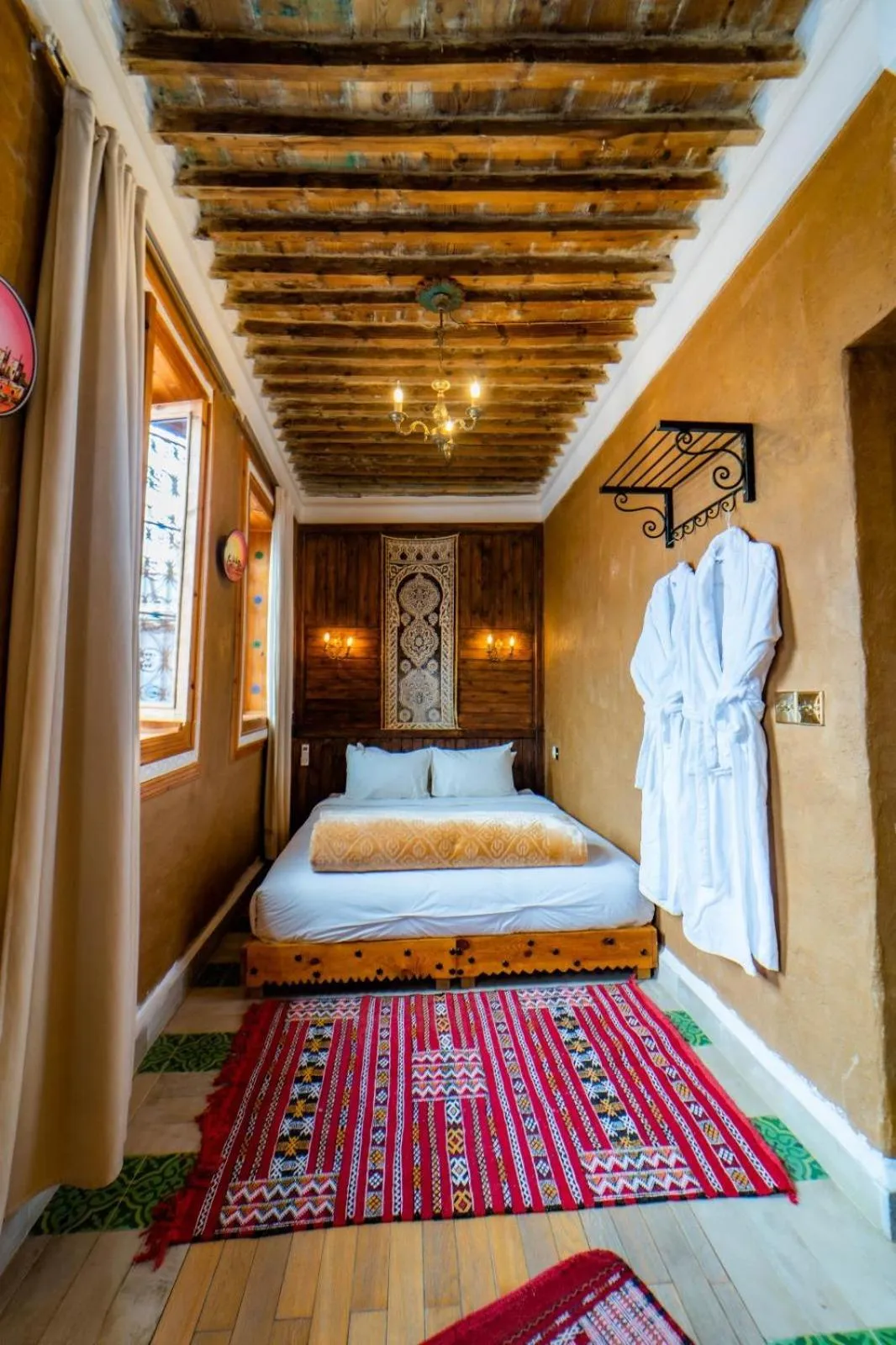 Bed in RIAD LA SANTA