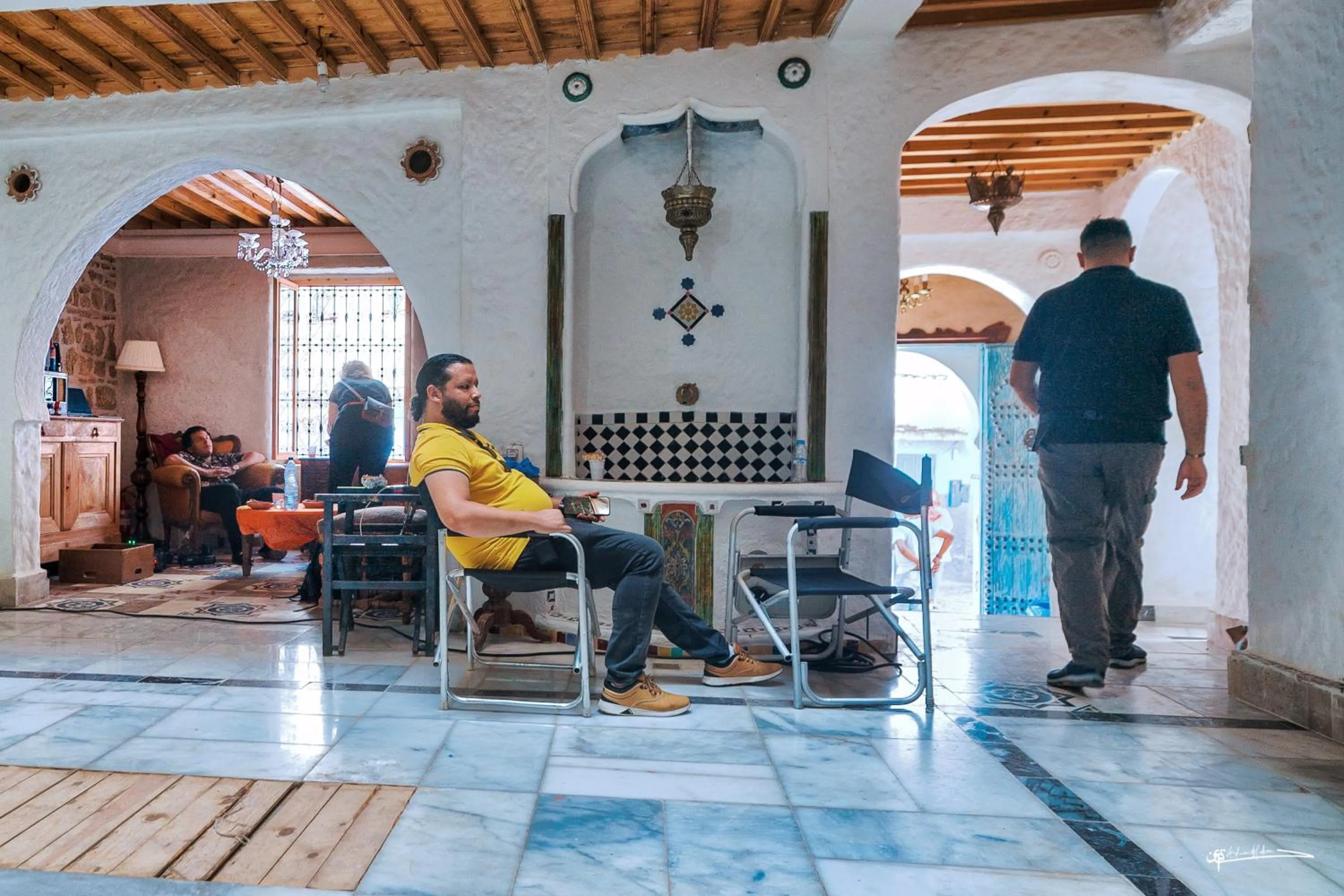 Patio in RIAD LA SANTA