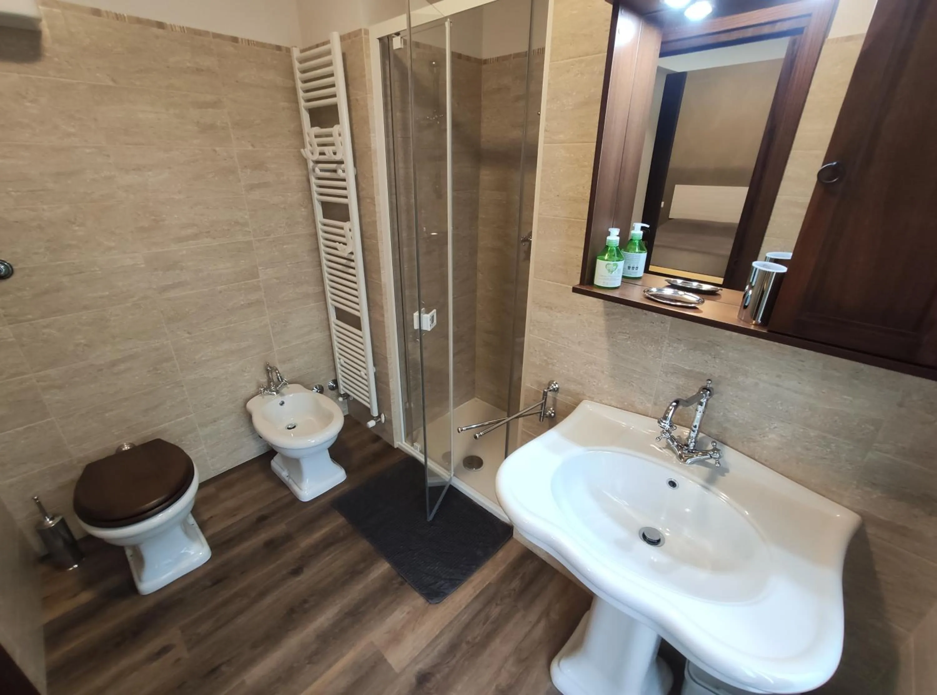 Bathroom in B&B il Fienile