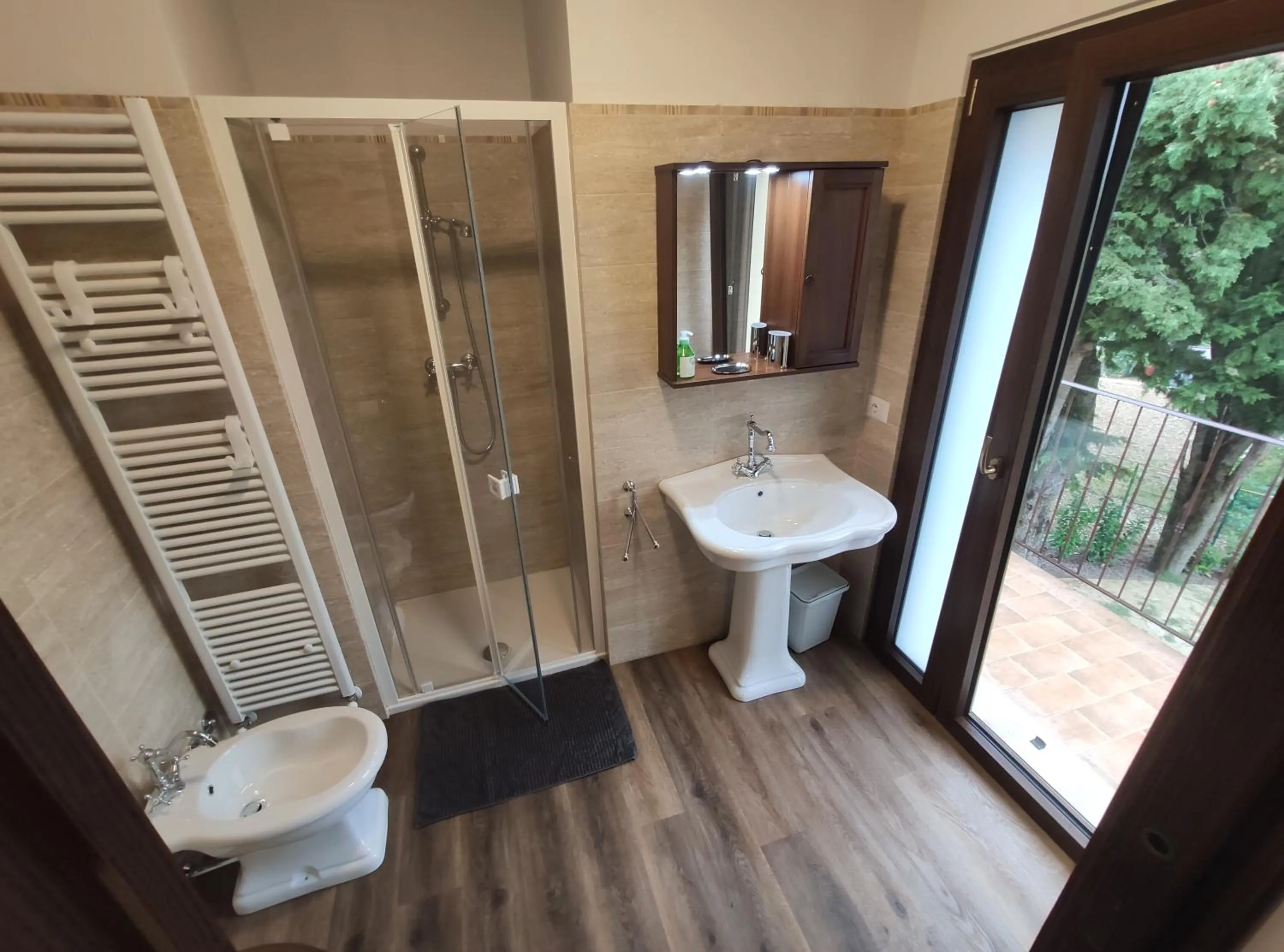 Bathroom in B&B il Fienile