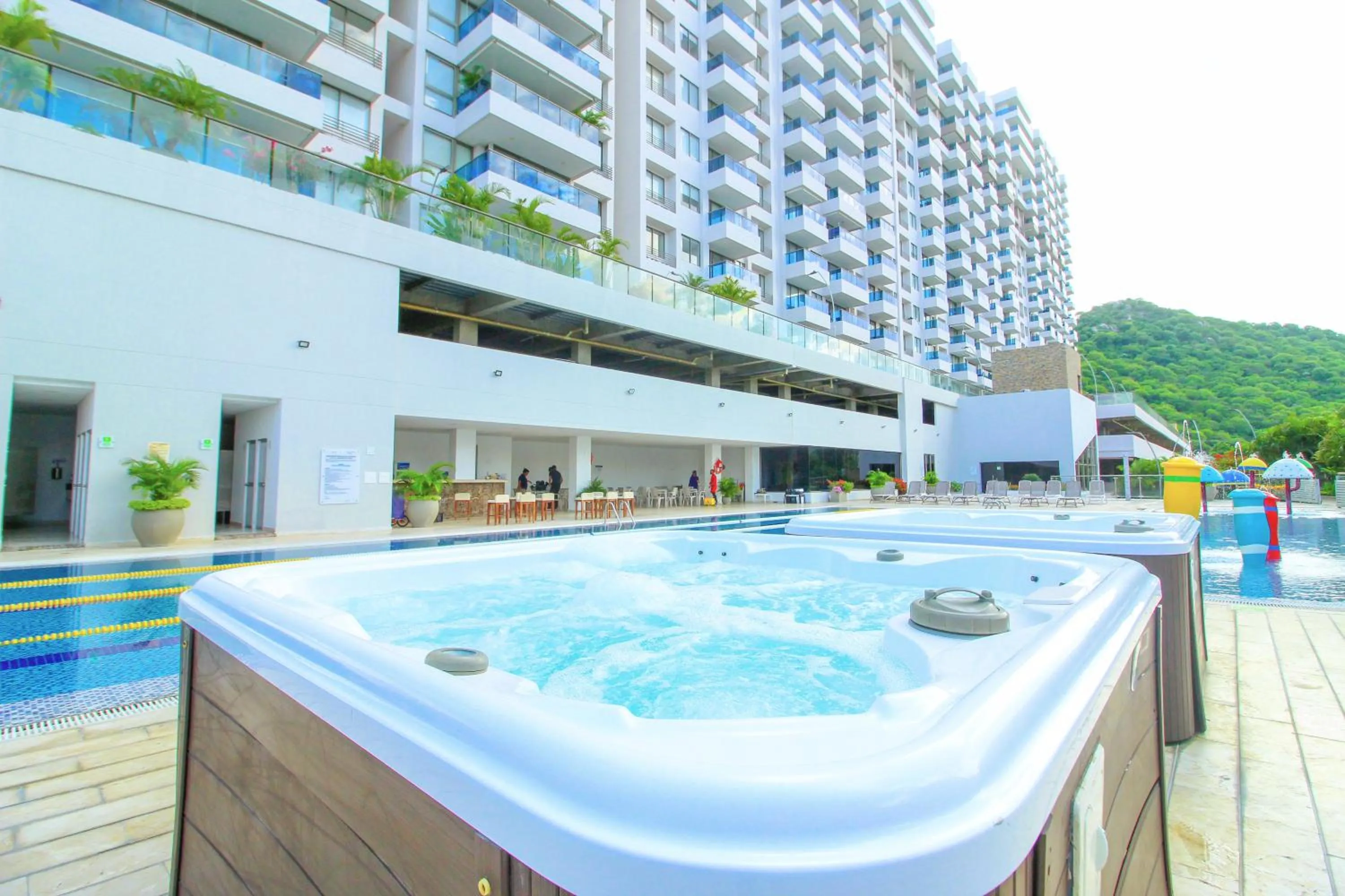 Hot Tub in Apartasuites Samaria - Club de Playa