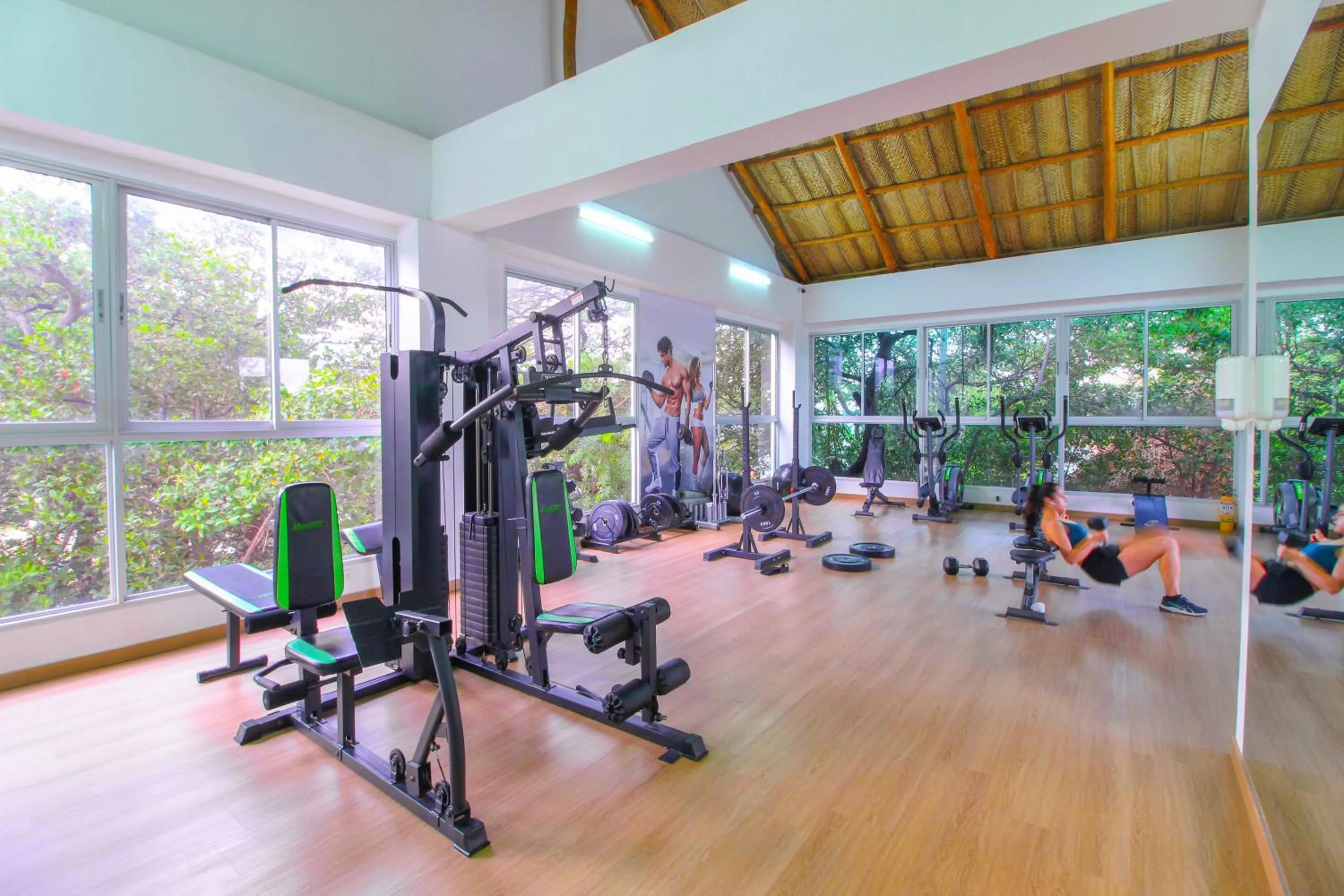 Fitness centre/facilities in Apartasuites Samaria - Club de Playa