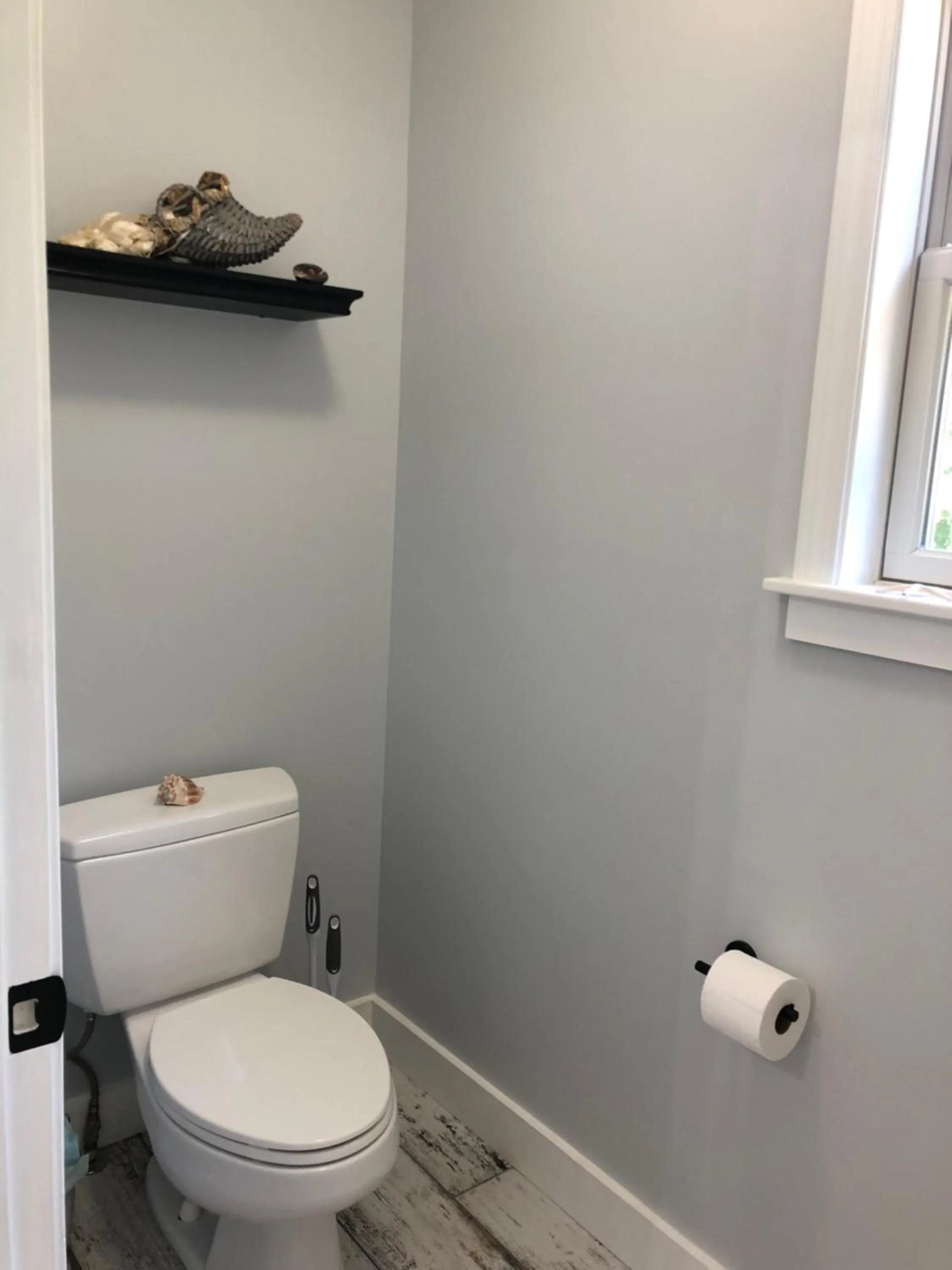 Toilet in The Mighty Oaks Retreat,modern house Bar Harbor Acadia MDI