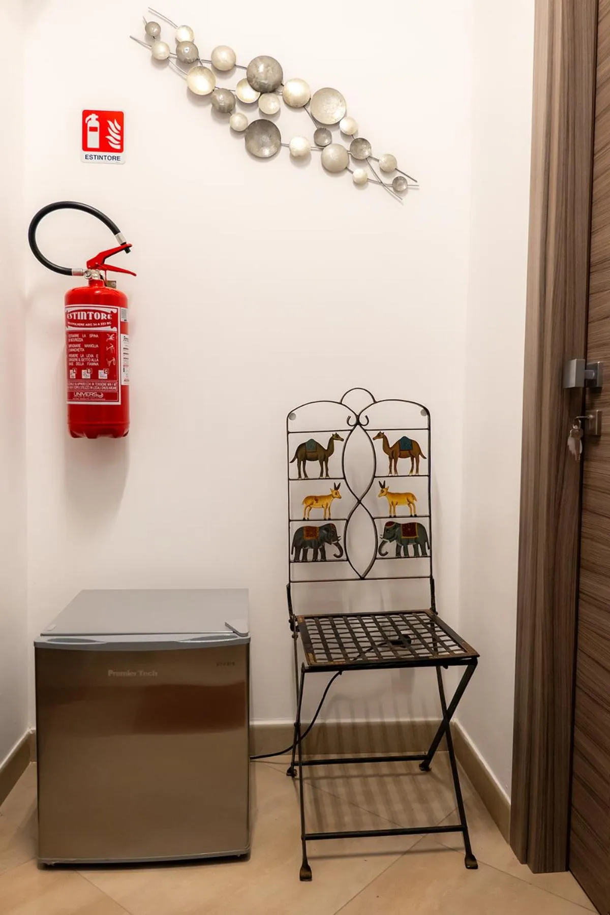 Decorative detail in La dimora dei ricci