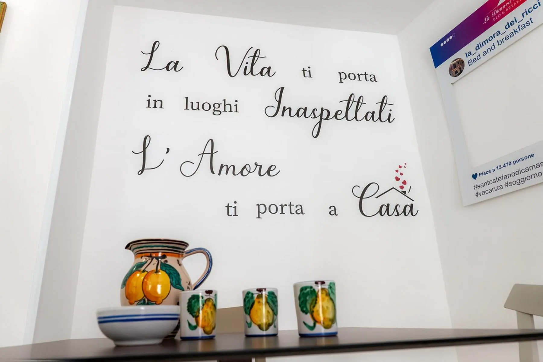 kitchen in La dimora dei ricci