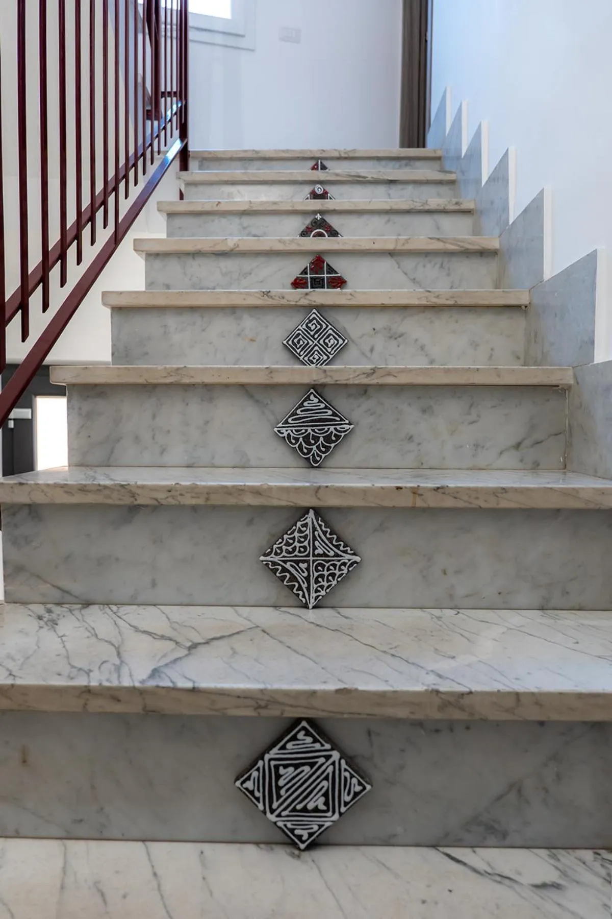 Decorative detail in La dimora dei ricci