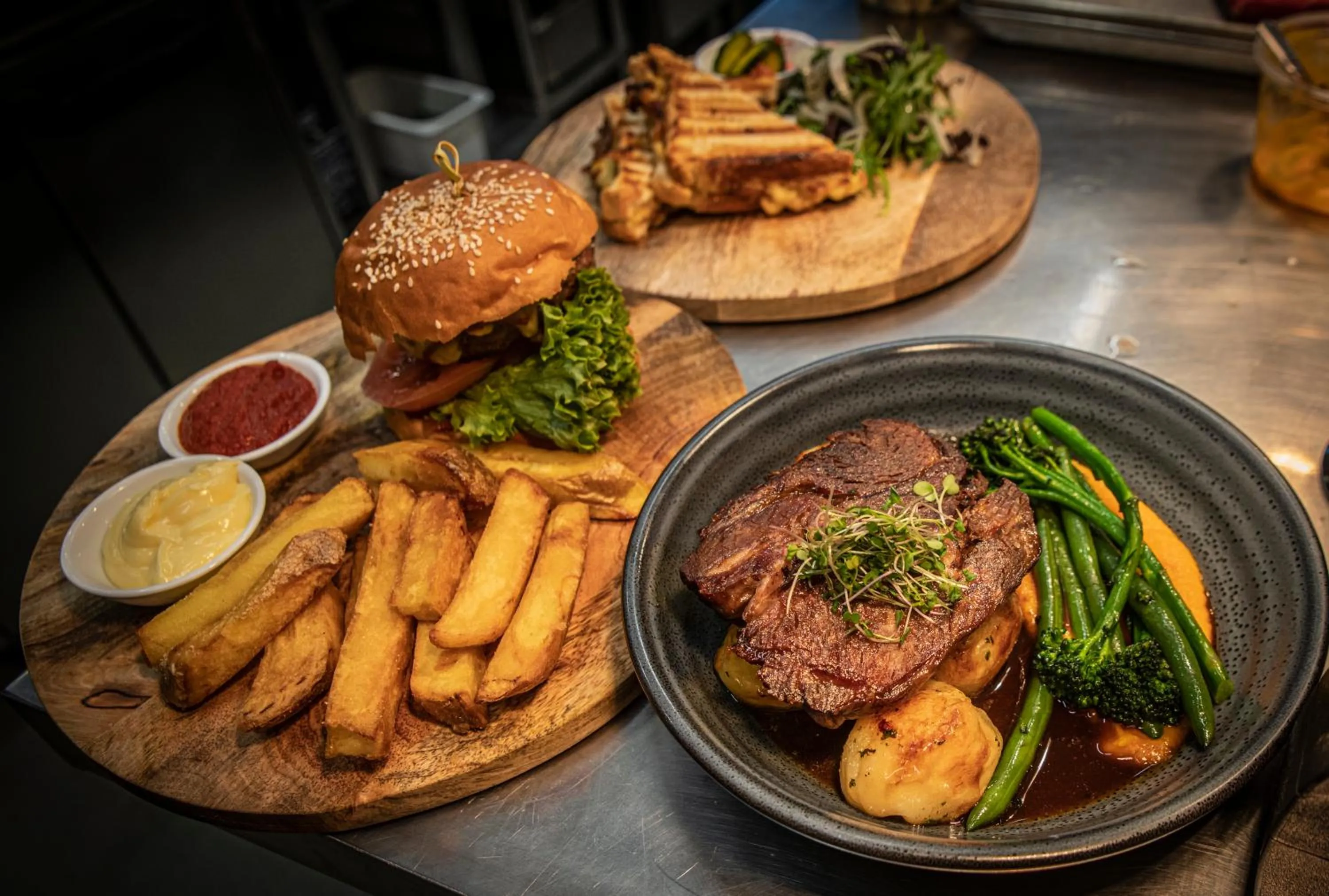 Food in The Amberley Hotel