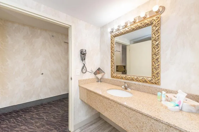Bathroom in Bellissimo Hotel, Trademark by Wyndham Near Foxwoods Casino