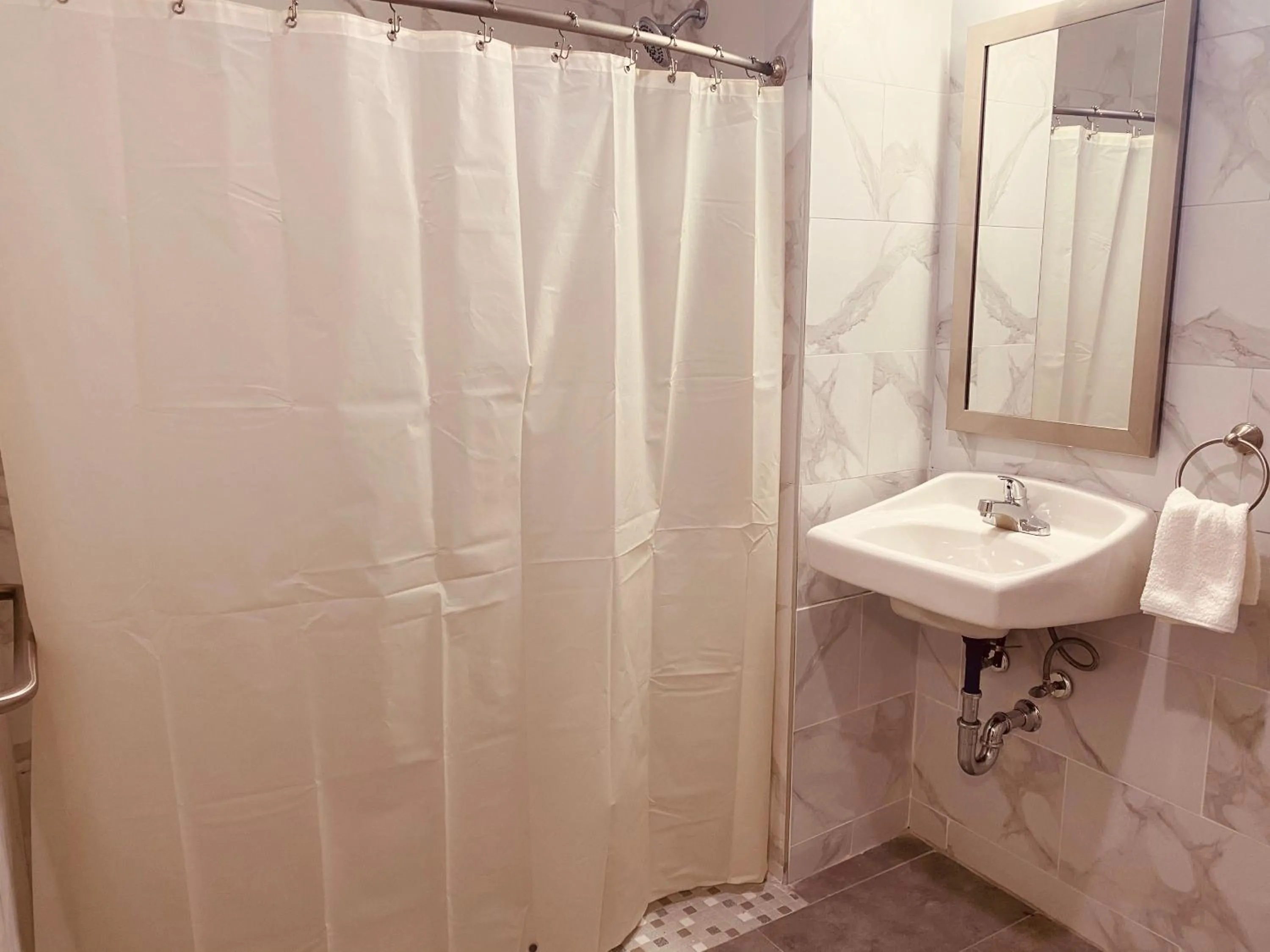 Bathroom in Surface Inn Brooklyn