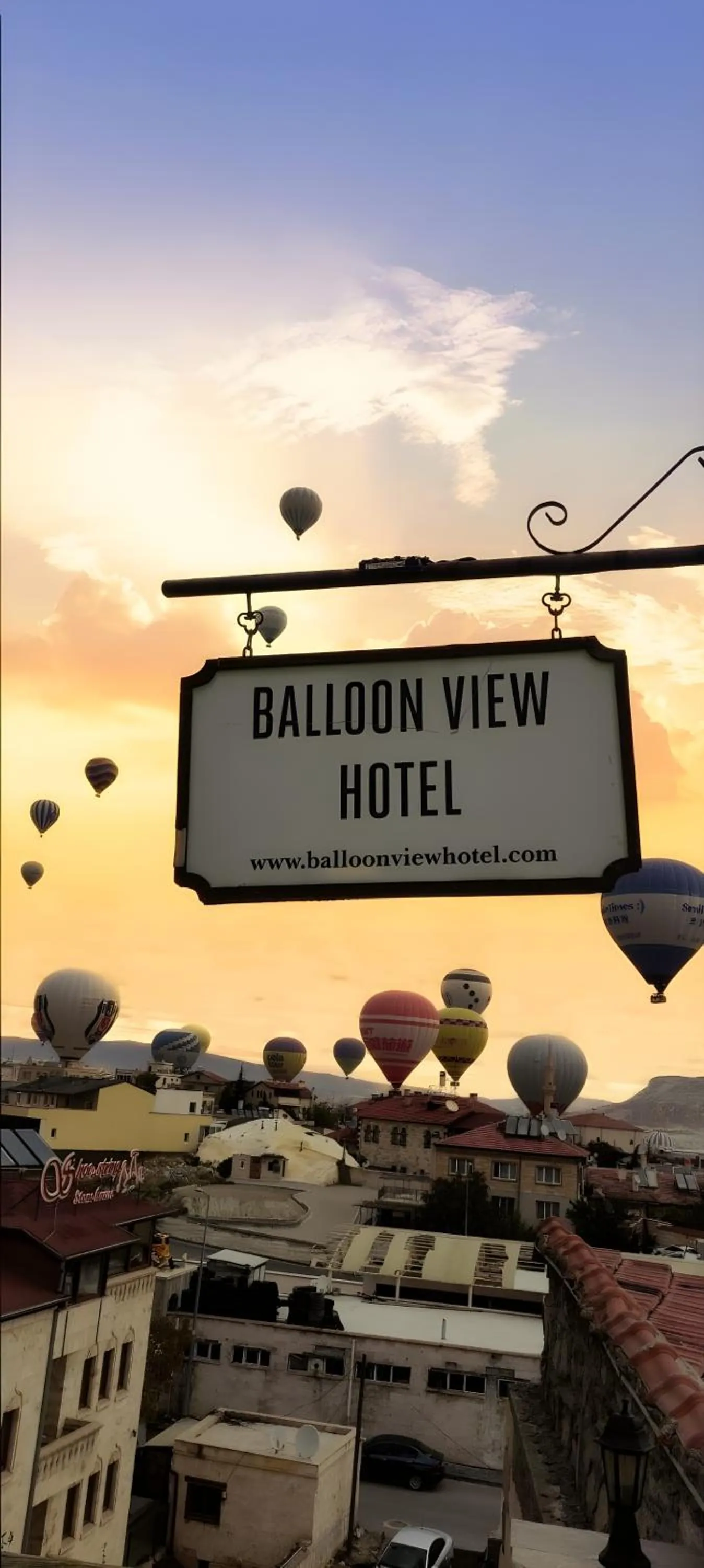 Street view in Balloon View Hotel