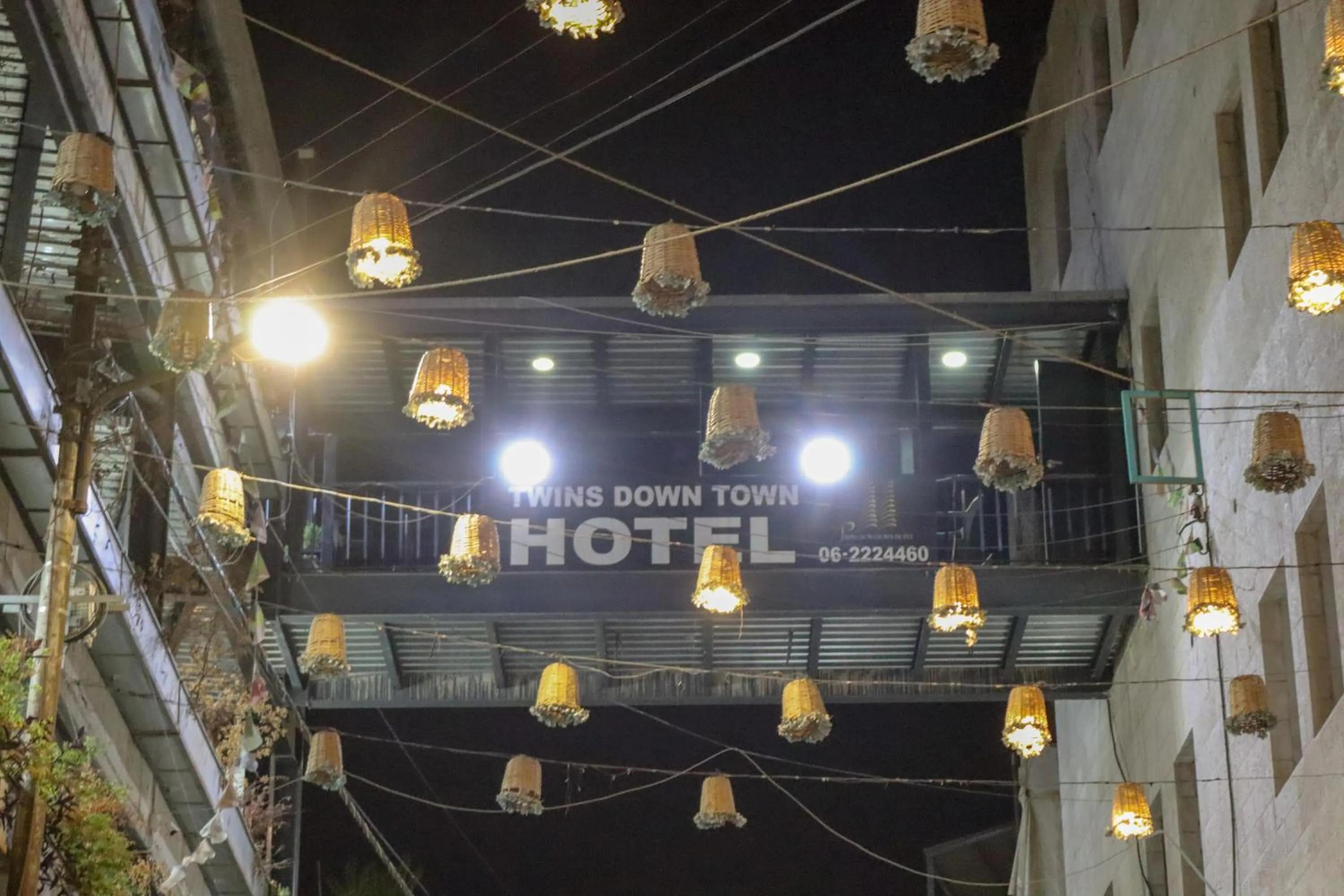 City view in Twins Downtown Hotel