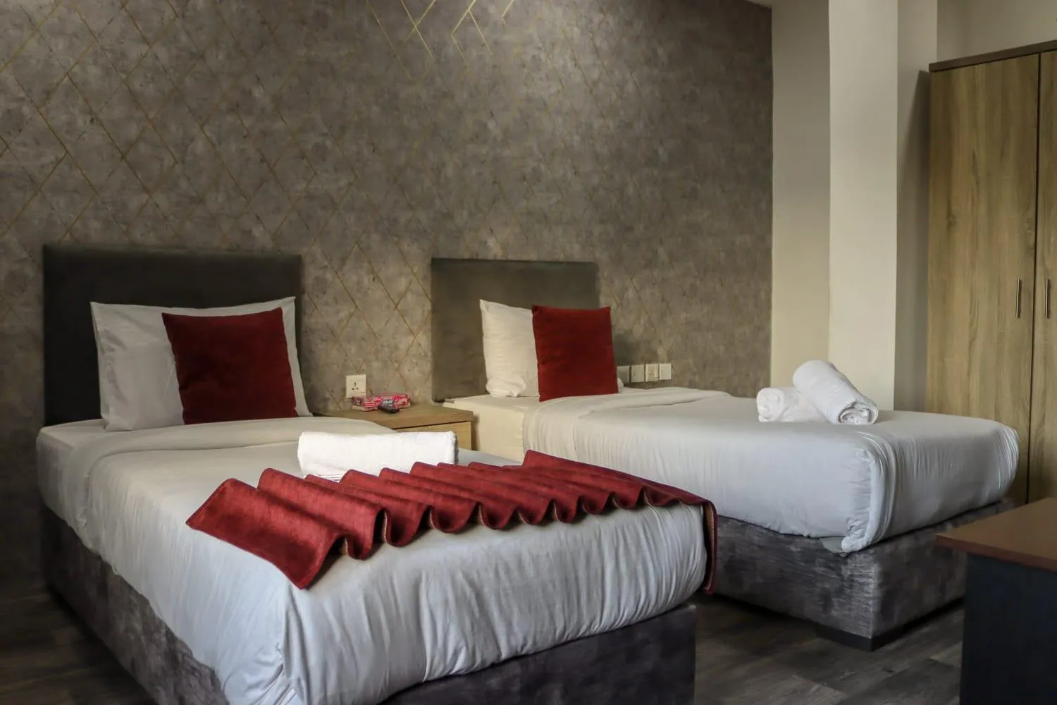 Family in Twins Downtown Hotel