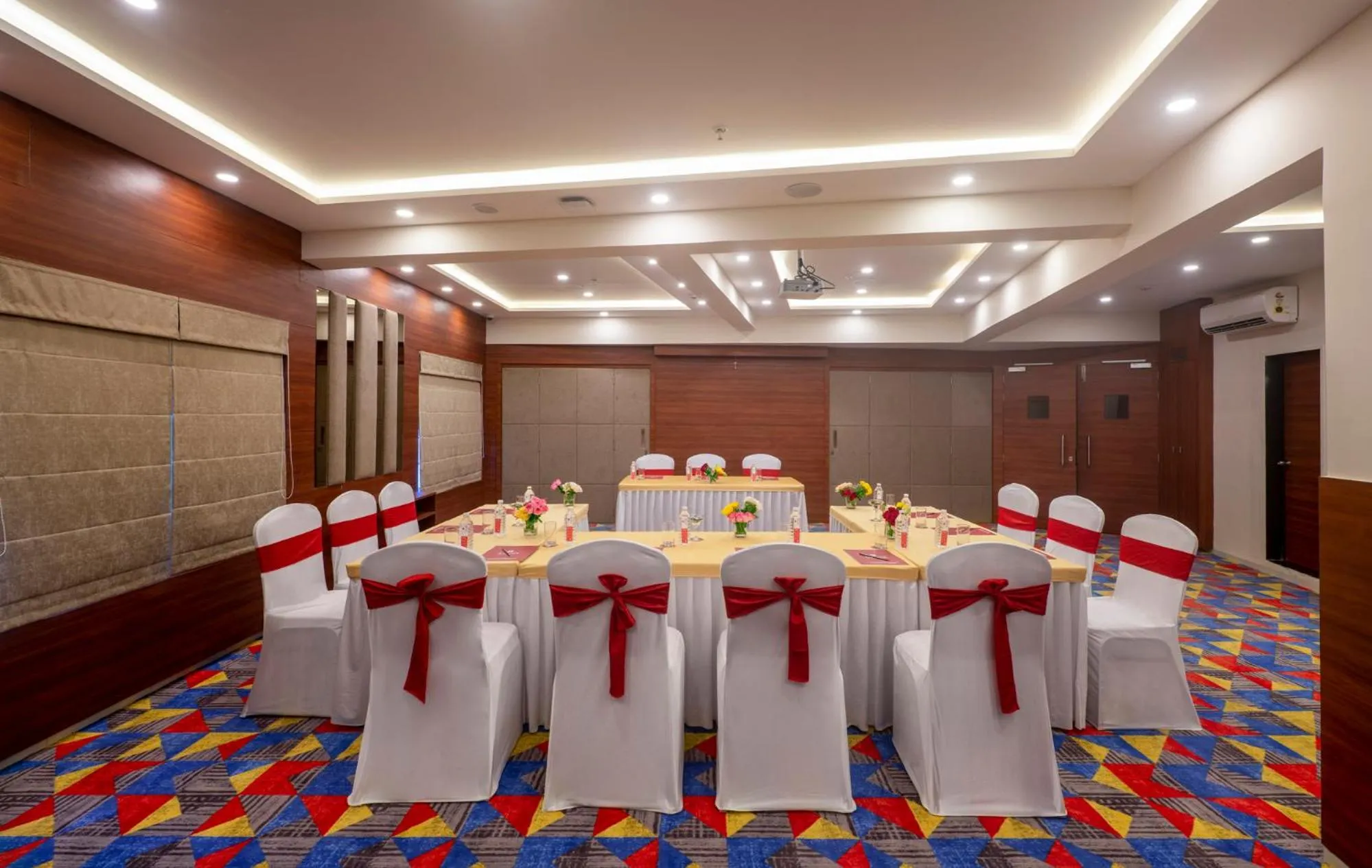 Meeting/conference room in Lords Eco Inn Shapar Rajkot