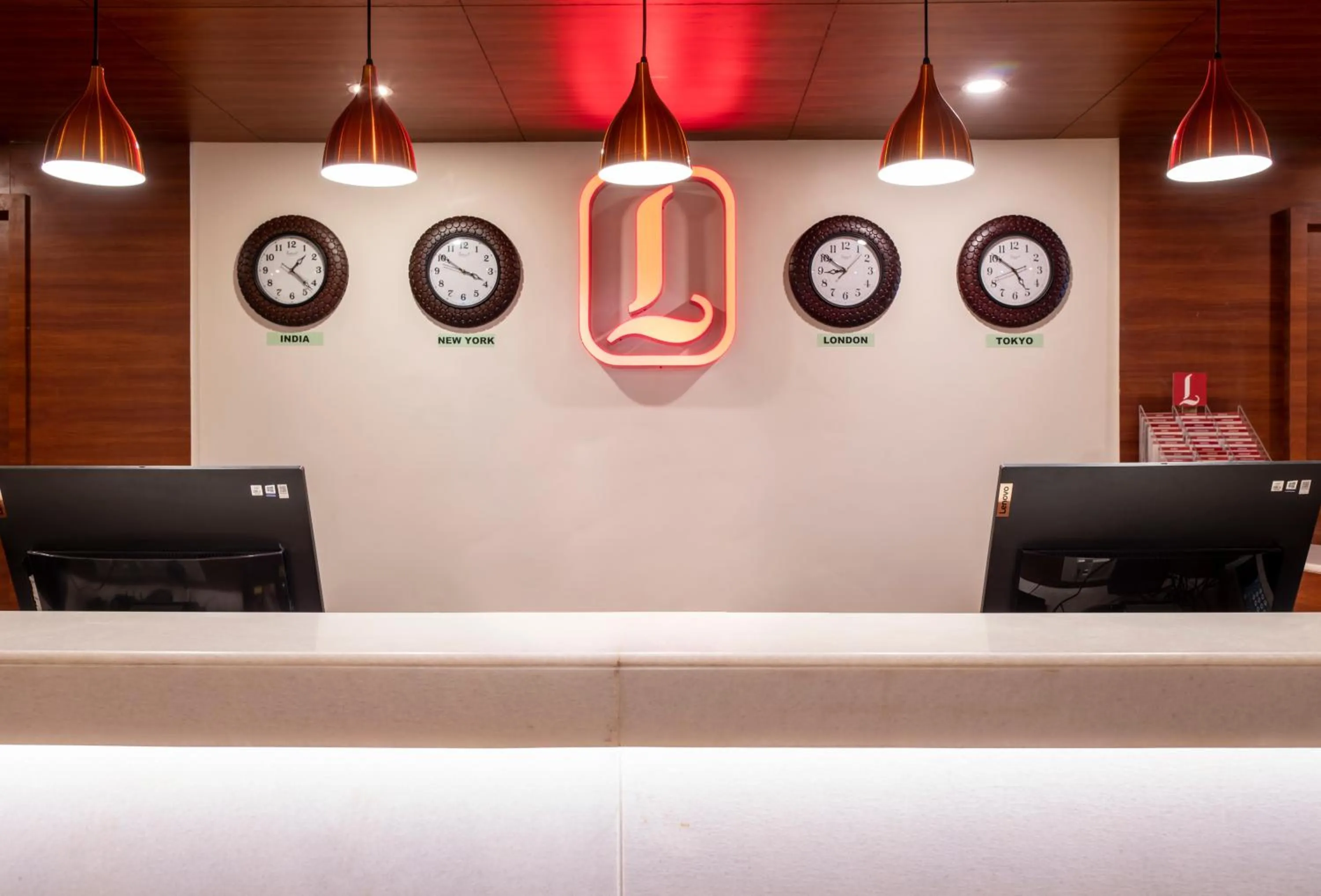 Lobby or reception in Lords Eco Inn Shapar Rajkot