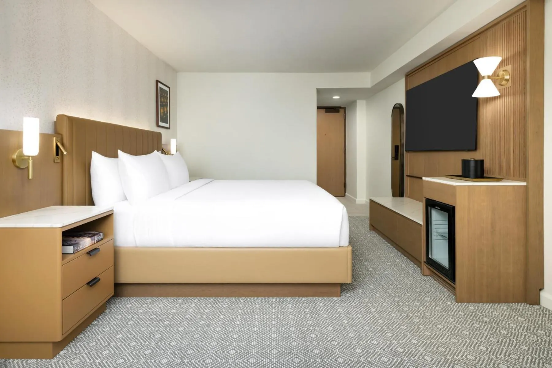 Photo of the whole room, Bed in Hyatt Regency Times Square