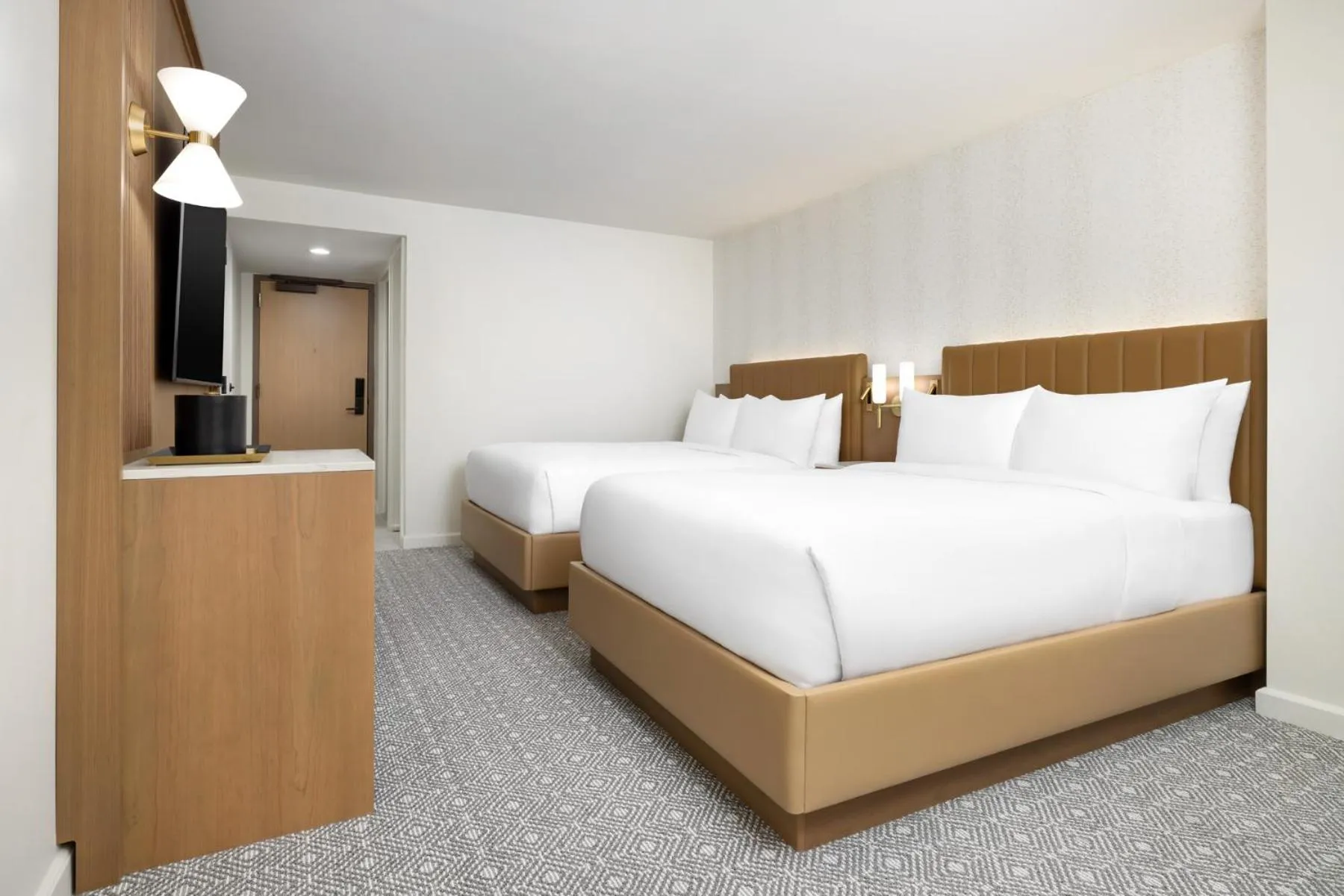 Photo of the whole room, Bed in Hyatt Regency Times Square