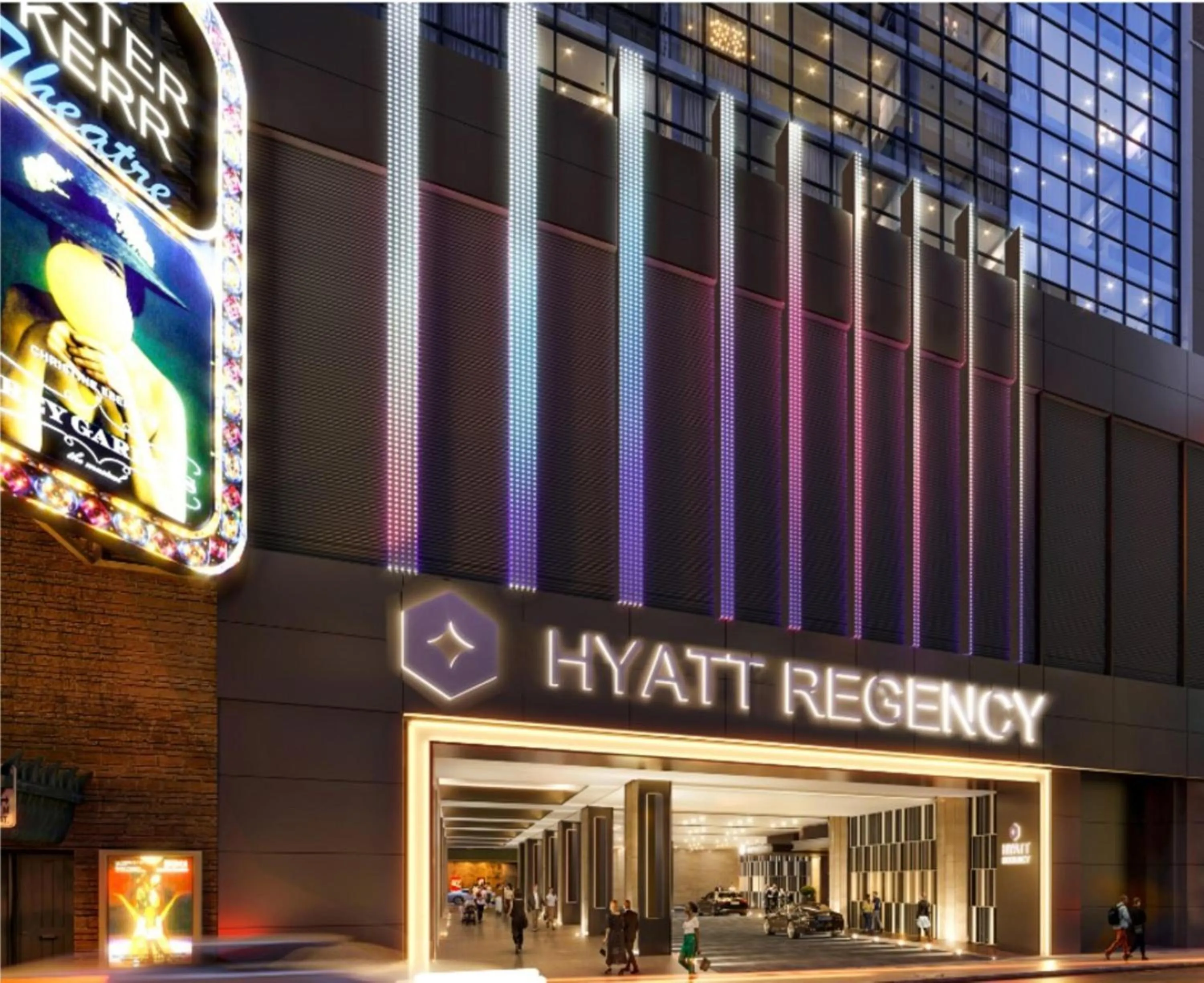 Property building in Hyatt Regency Times Square