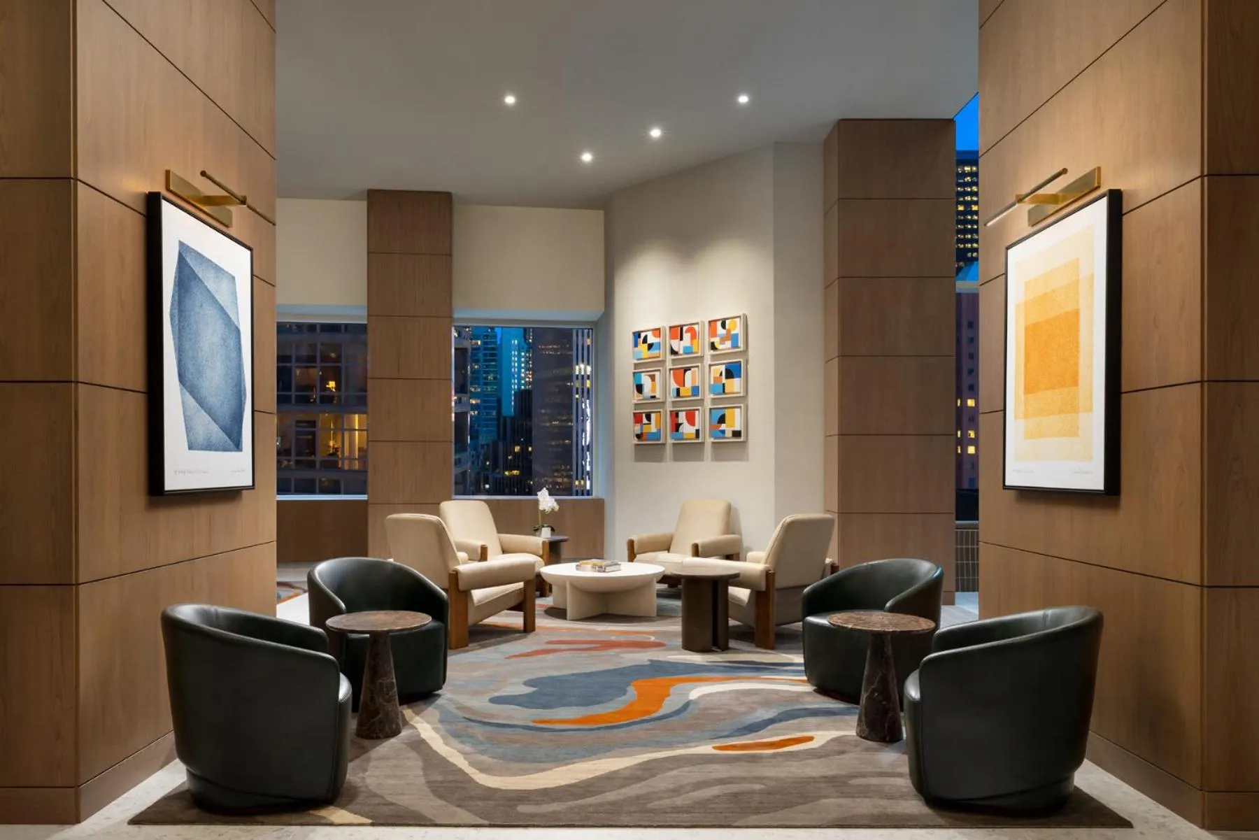 Living room in Hyatt Regency Times Square