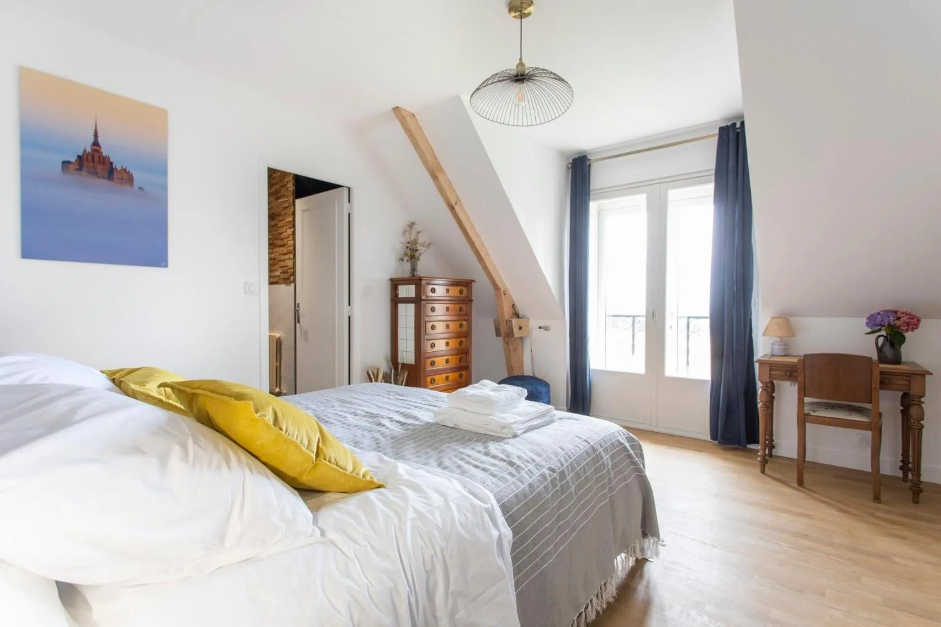 Bed in La Bellevue Bréville - B&B