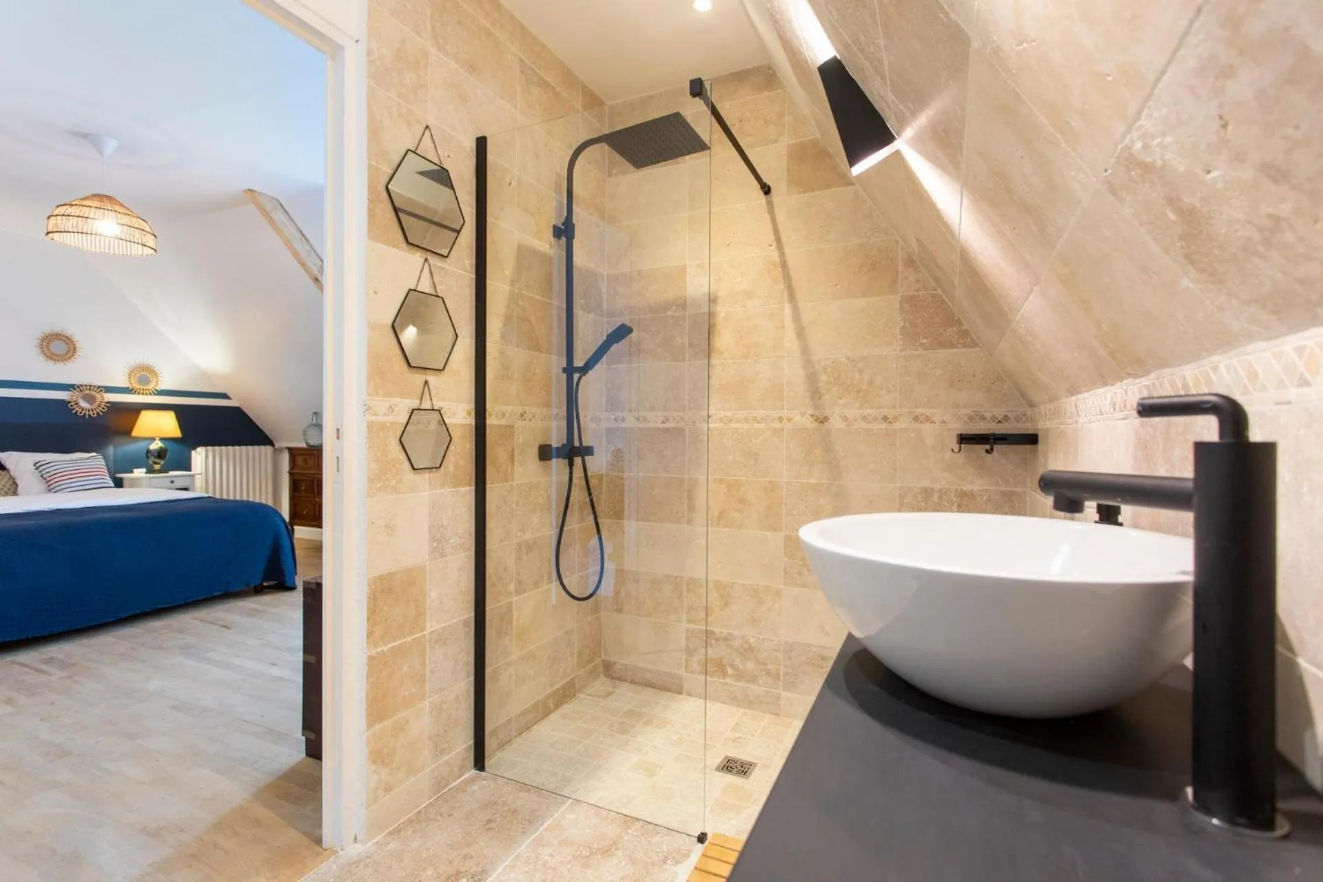 Bed in La Bellevue Bréville - B&B