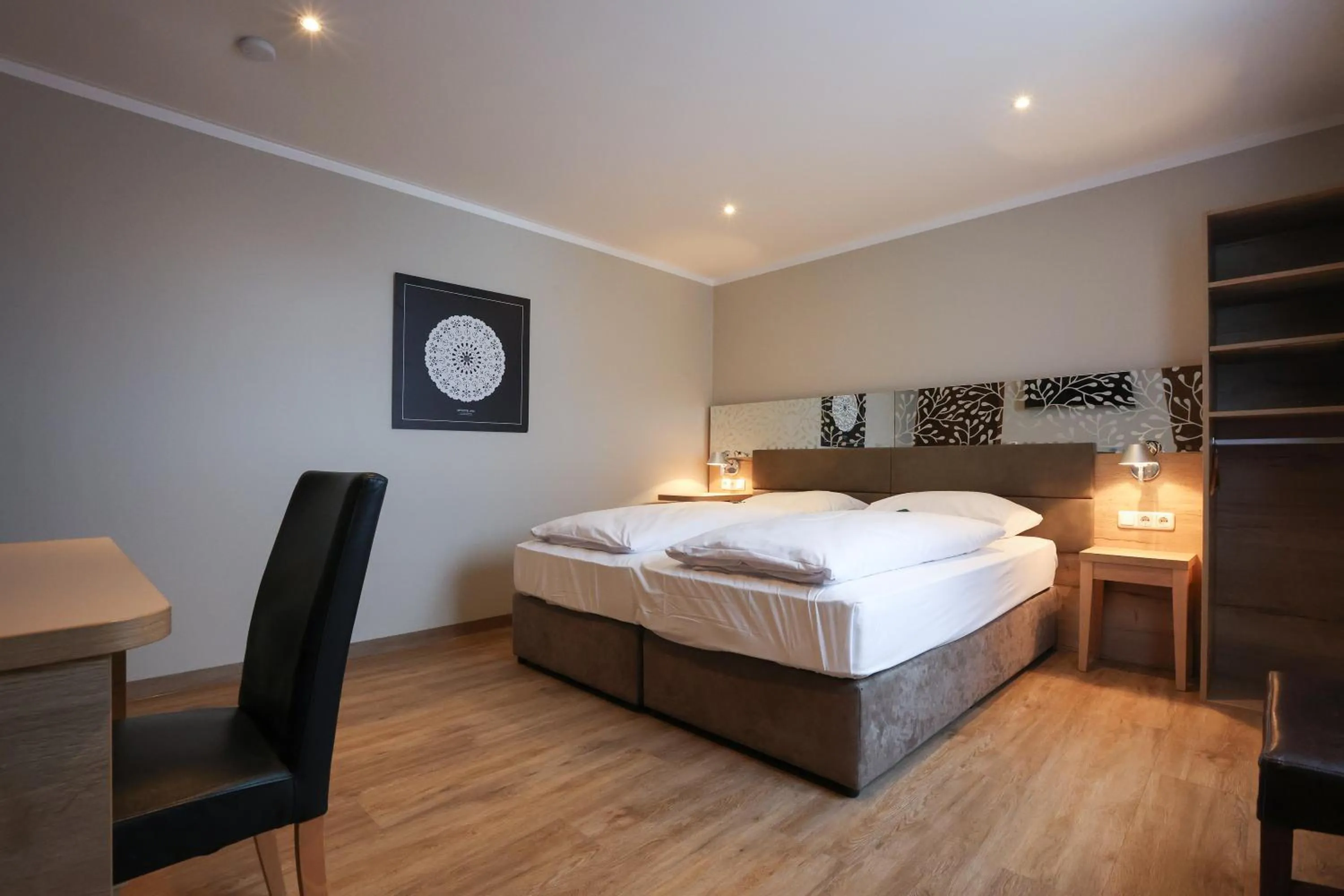 Bed in Arthotel ANA Flair