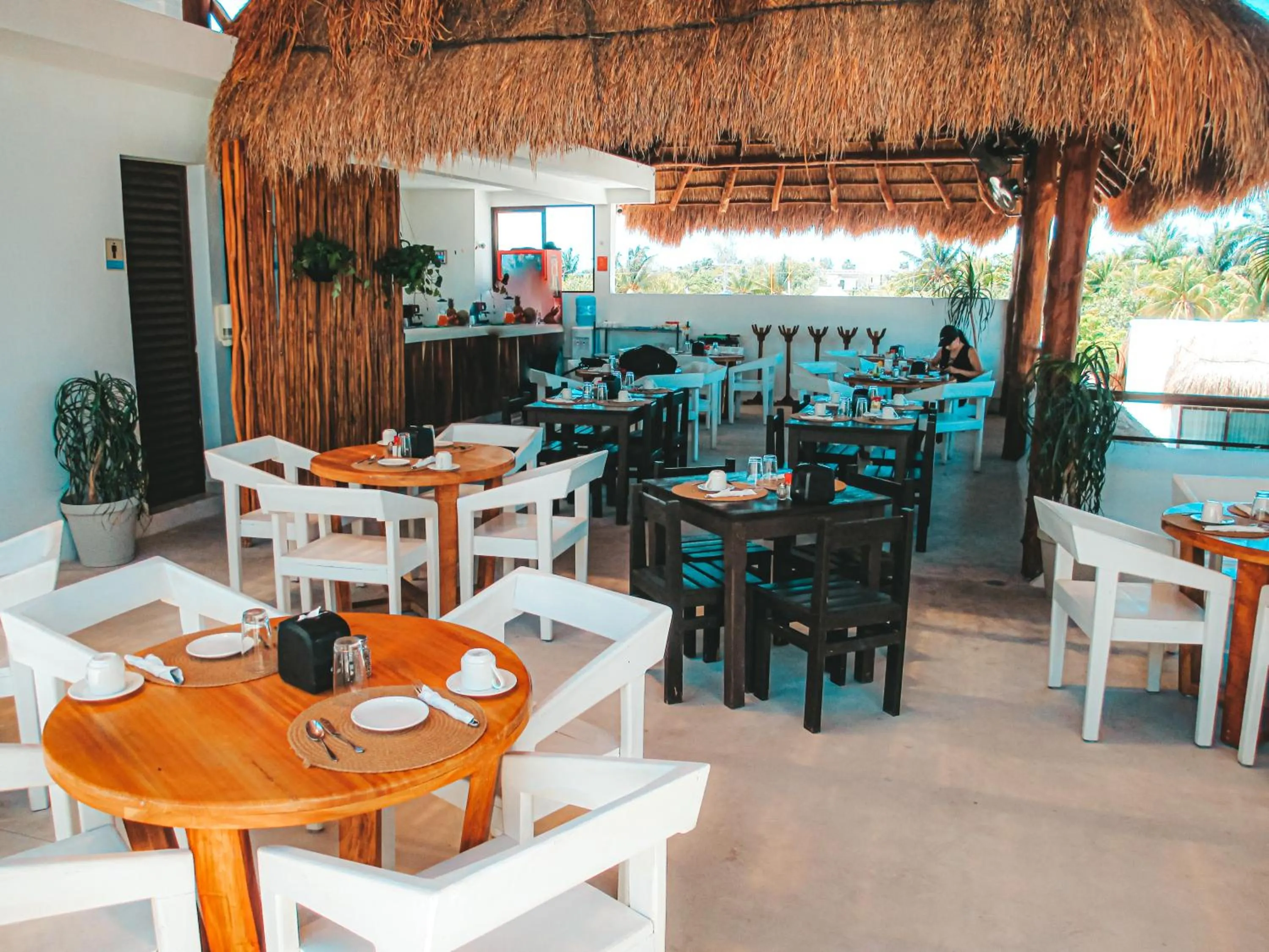 Restaurant/places to eat in Hotel Boutique Naj Casa Holbox