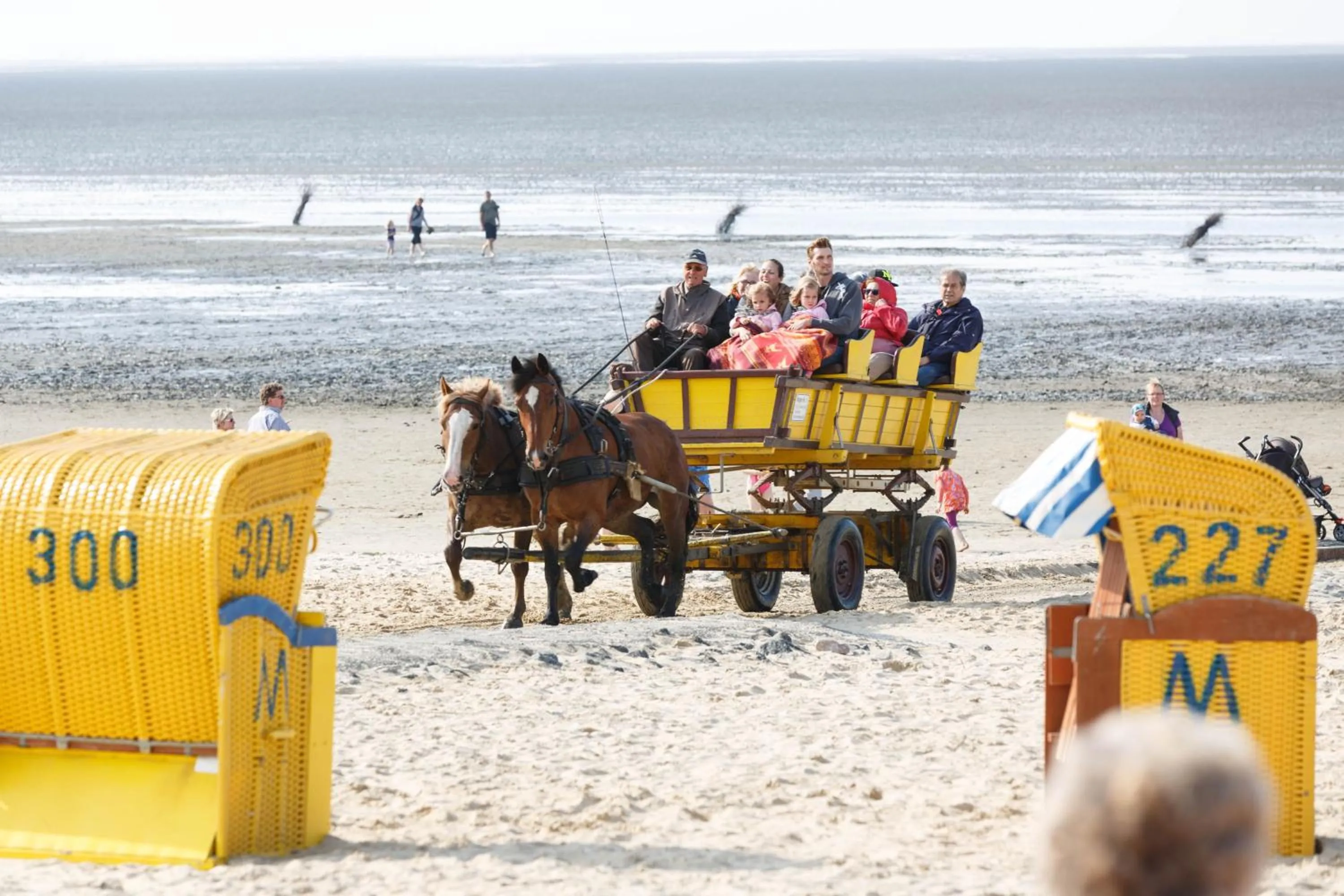 Beach in Hotel Seeschwalbe