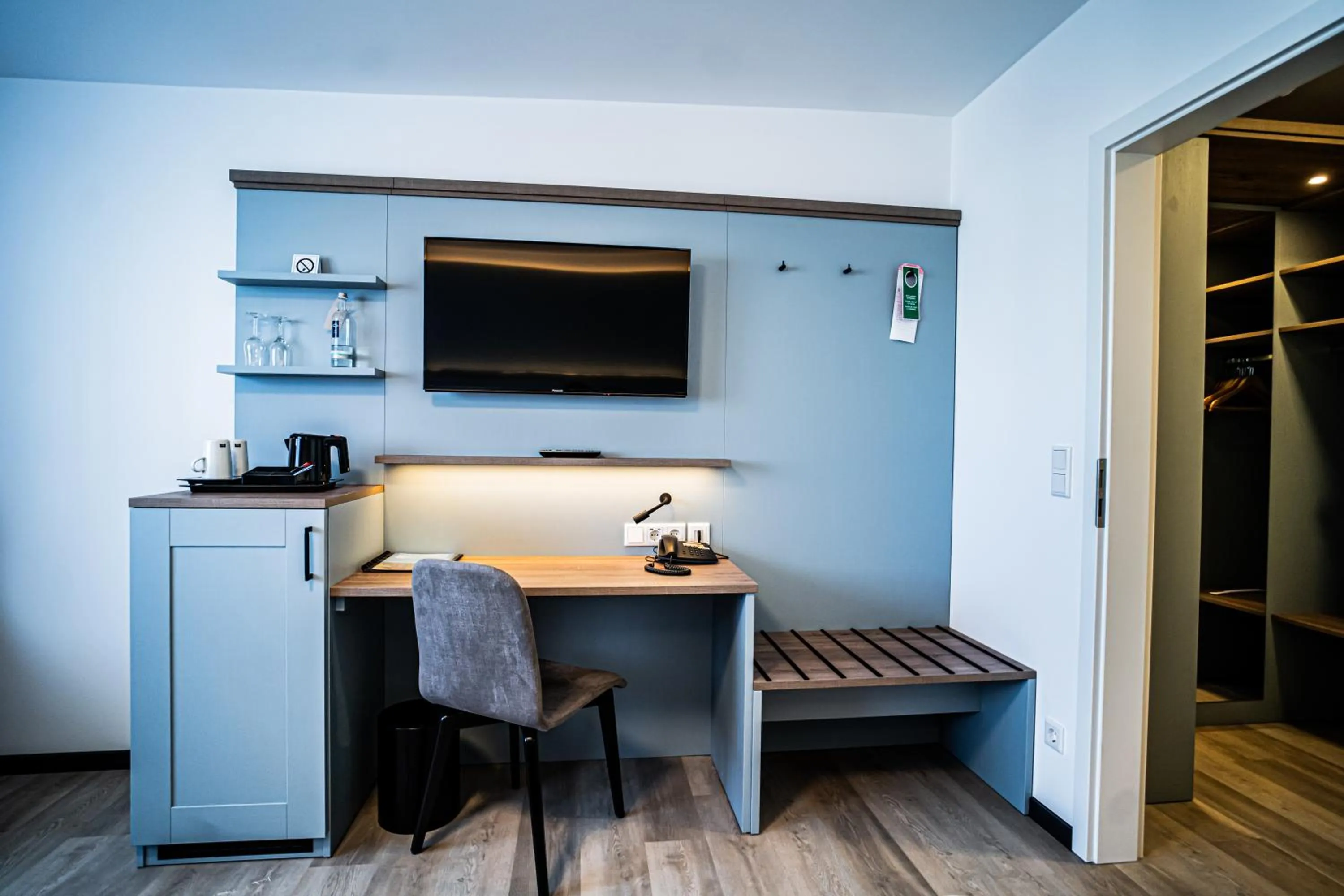 Bedroom in Hotel Seeschwalbe