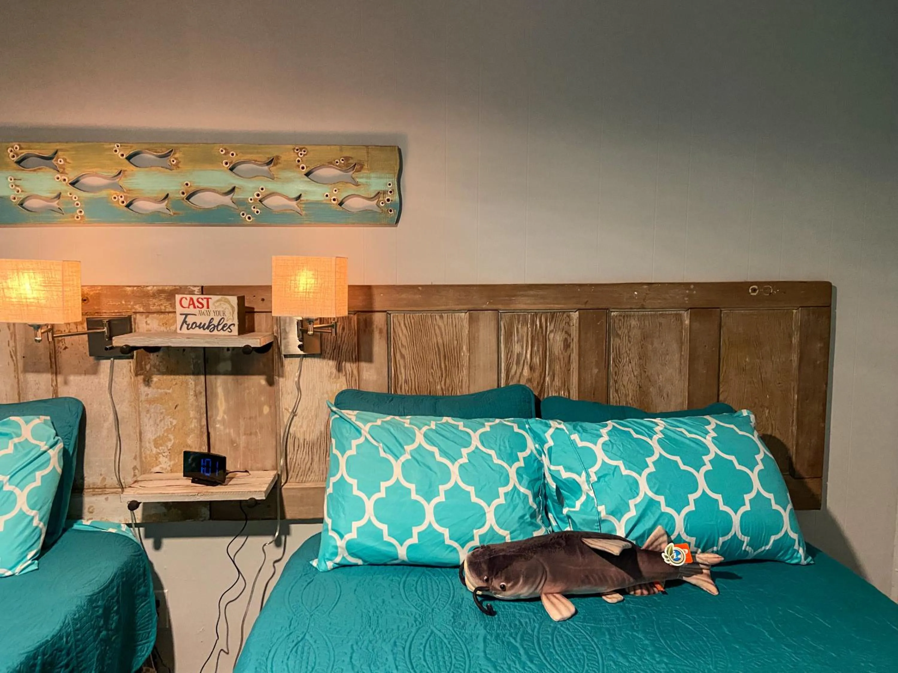 Bed in Reel Inn and Lodge