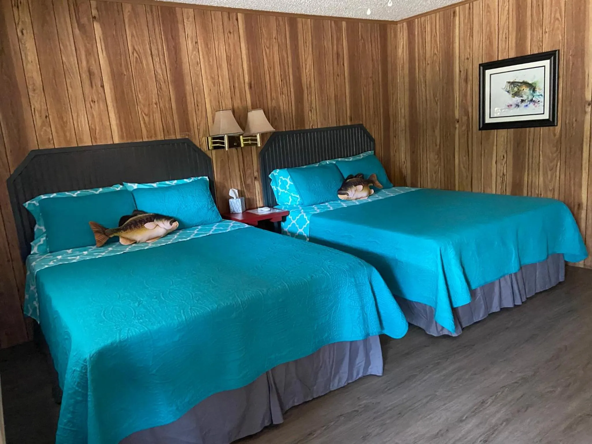 Bed in Reel Inn and Lodge