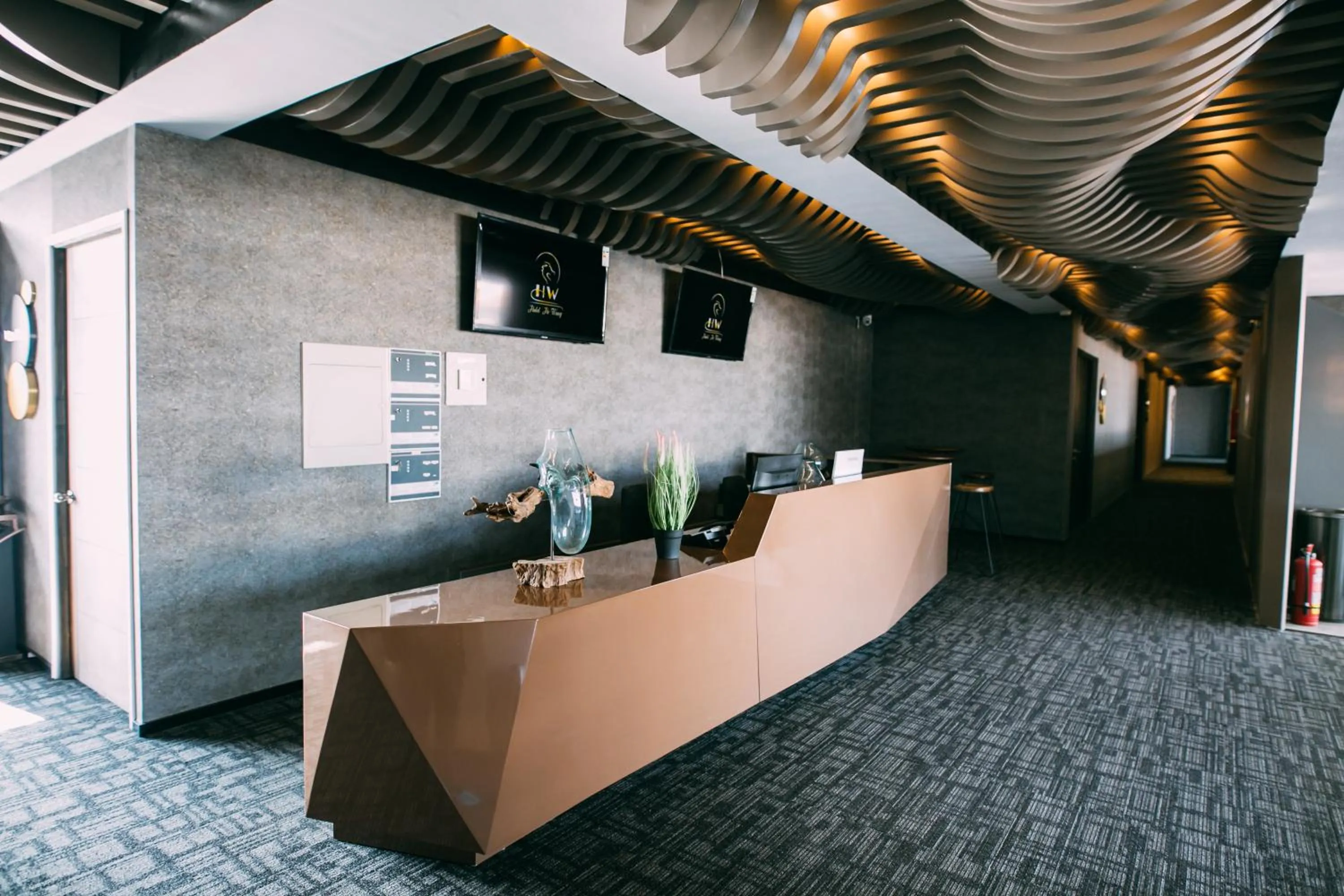 Lobby or reception in Hotel HW Libertad