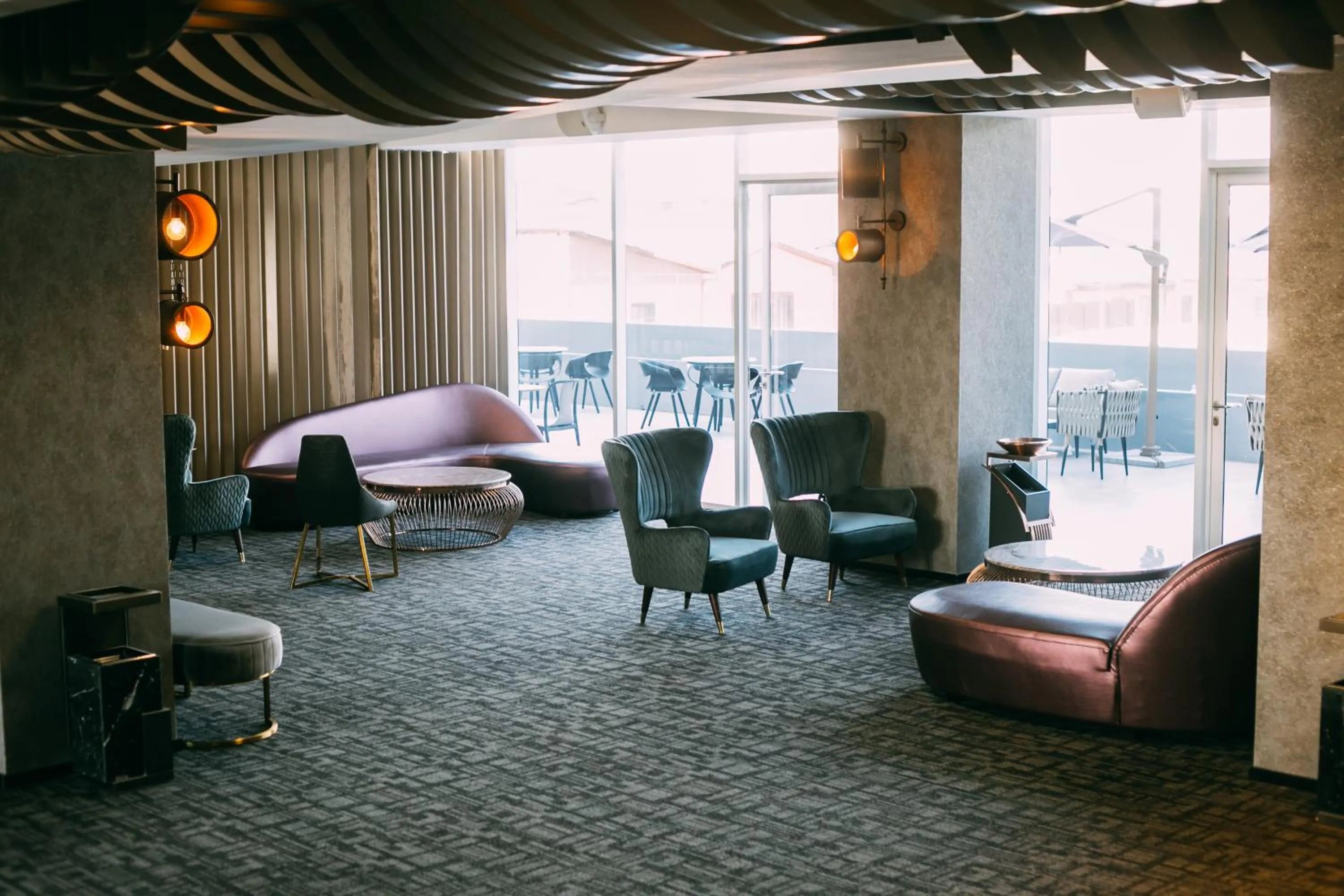 Seating area in Hotel HW Libertad