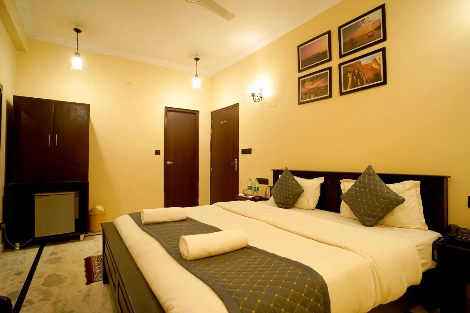 Bed in Hotel Vasshifa Palace