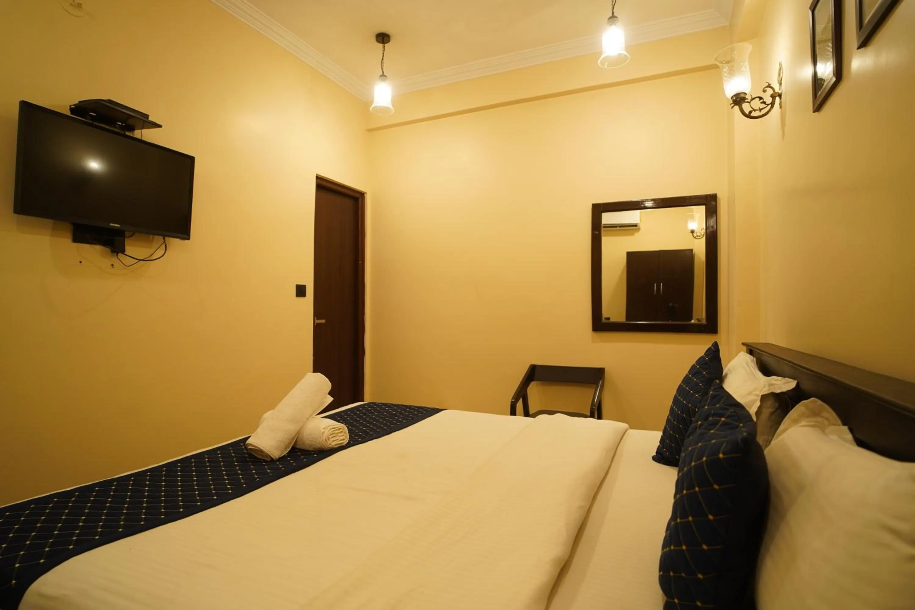 Bed in Hotel Vasshifa Palace